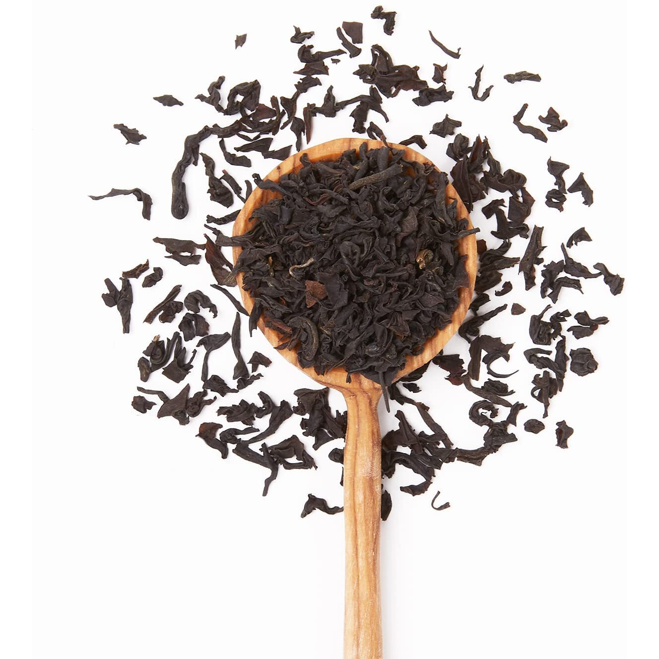 Justea Mt. Kenya Black | Loose Leaf Black Tea | Recyclable Refill Pouch | 40+ Cups (3.2Oz) | High Caffeine | Award-Winning | Fair Trade | Non-Gmo