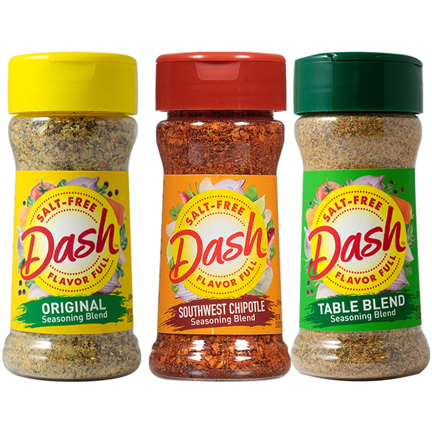 Mrs Dash Seasoning Salt Free Variety Pack | 12 Bottles Complete Seasoning Set | A Healthier Option Salt Free Seasonings And Spices | Mrs. Dash No Salt Seasoning With Measuring Spoon By Erbies