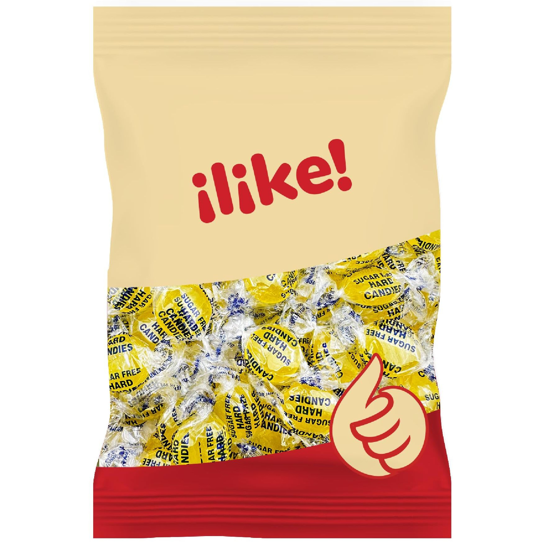 Sugar-Free Lemon Hard Candy, 1-Pound Pack