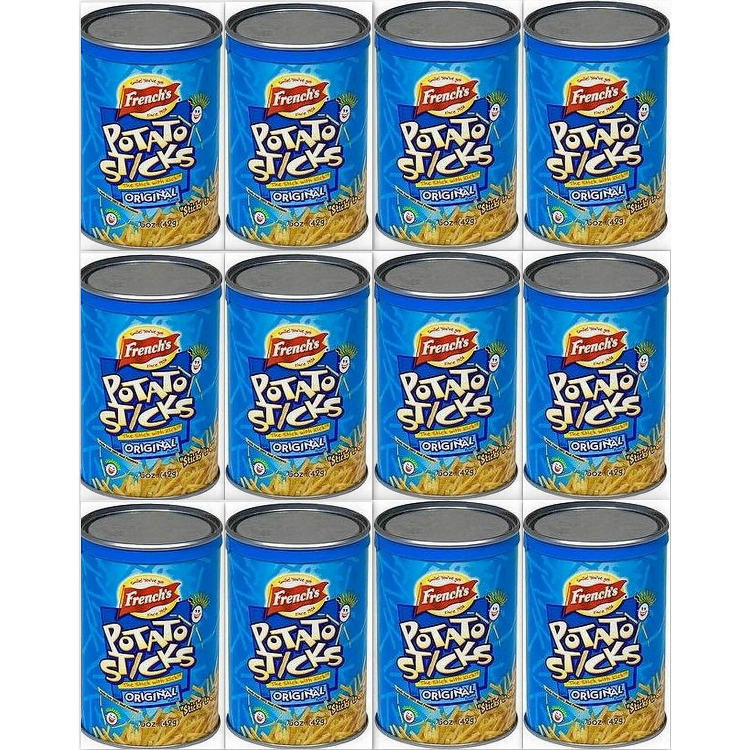French's, Potato Sticks, Original, 5Oz Canister (Pack Of 12)