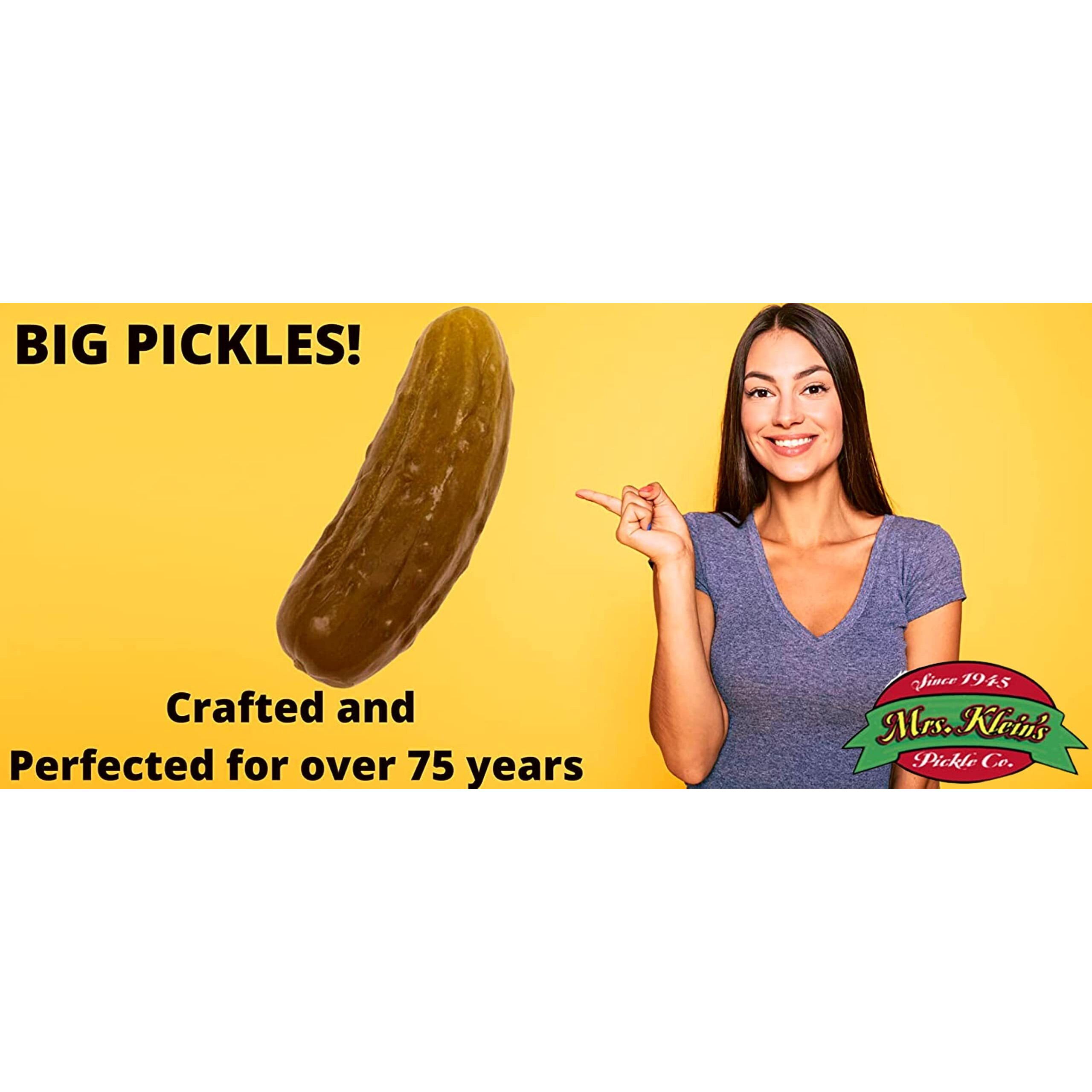 Large Whole Kosher Dill Pickles  1 Gallon  128 Oz  Big Pickles In Pickle Juice Brine  The Perfect Sandwich Pickle