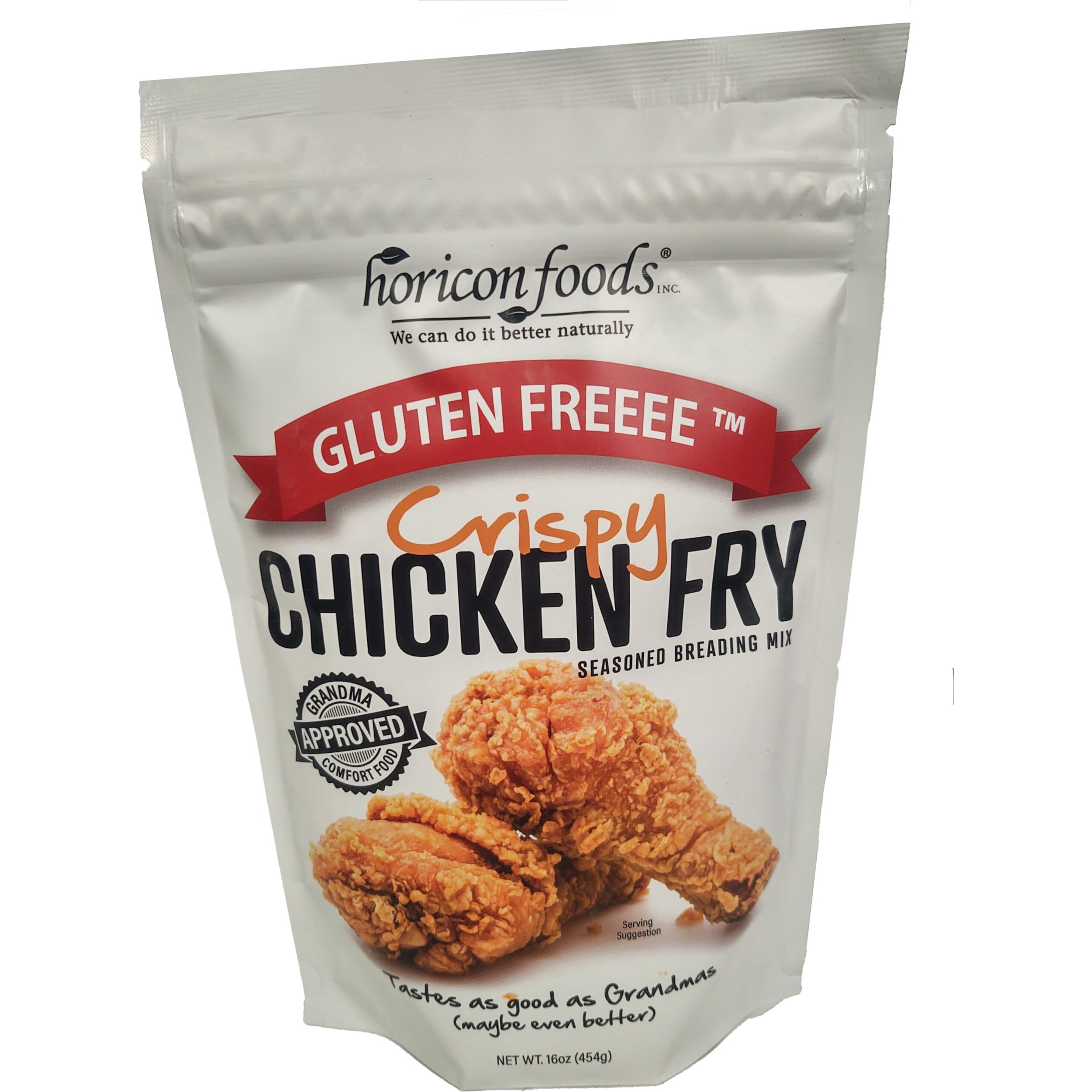Glutenfreeee Gluten Free Seasoned Breading Mix, Crispy Chicken Fry, 16 Ounce - Tastes Great, 12 Herbs And Spices, Great For Chicken Nuggets, Sandwiches, Fried Chicken, Celiac Friendly