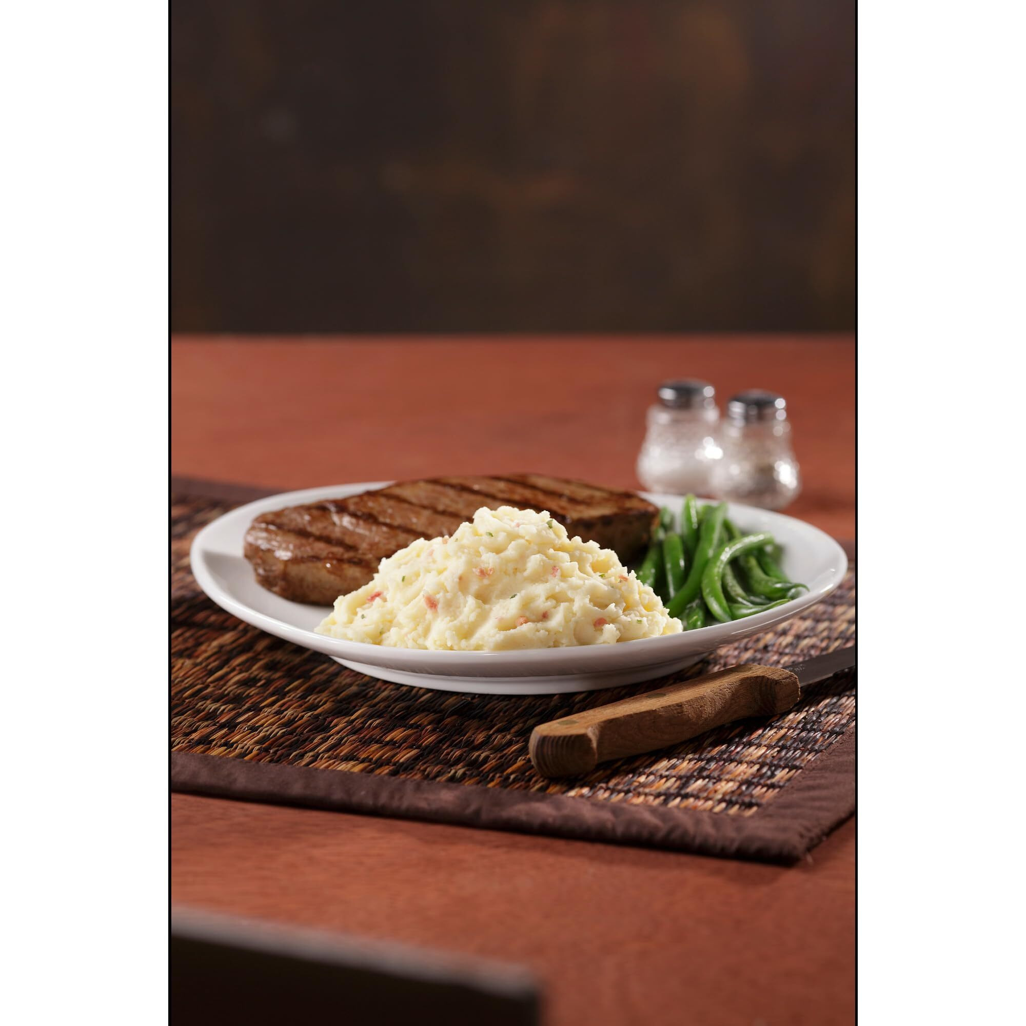Idahoan Mashed Potatoes, Loaded Baked Potato, 4-Ounce Package (Pack Of 12)