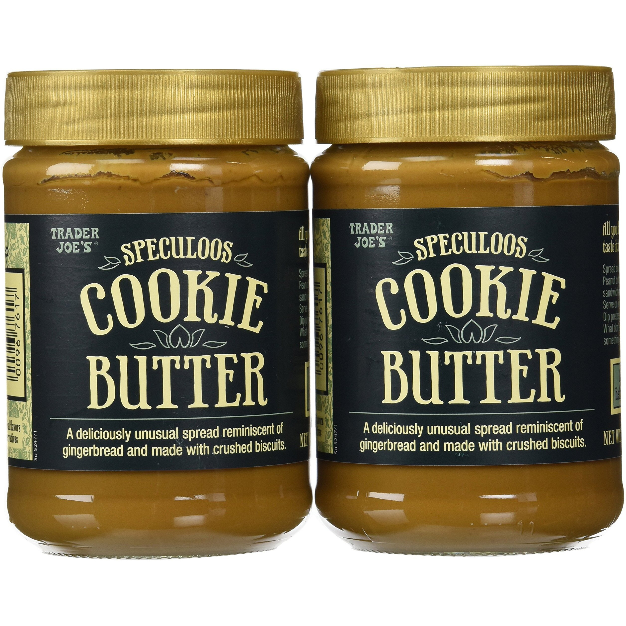 Trader Joe's Speculoos Cookie Butter 14.1 Oz (Pack Of 2)