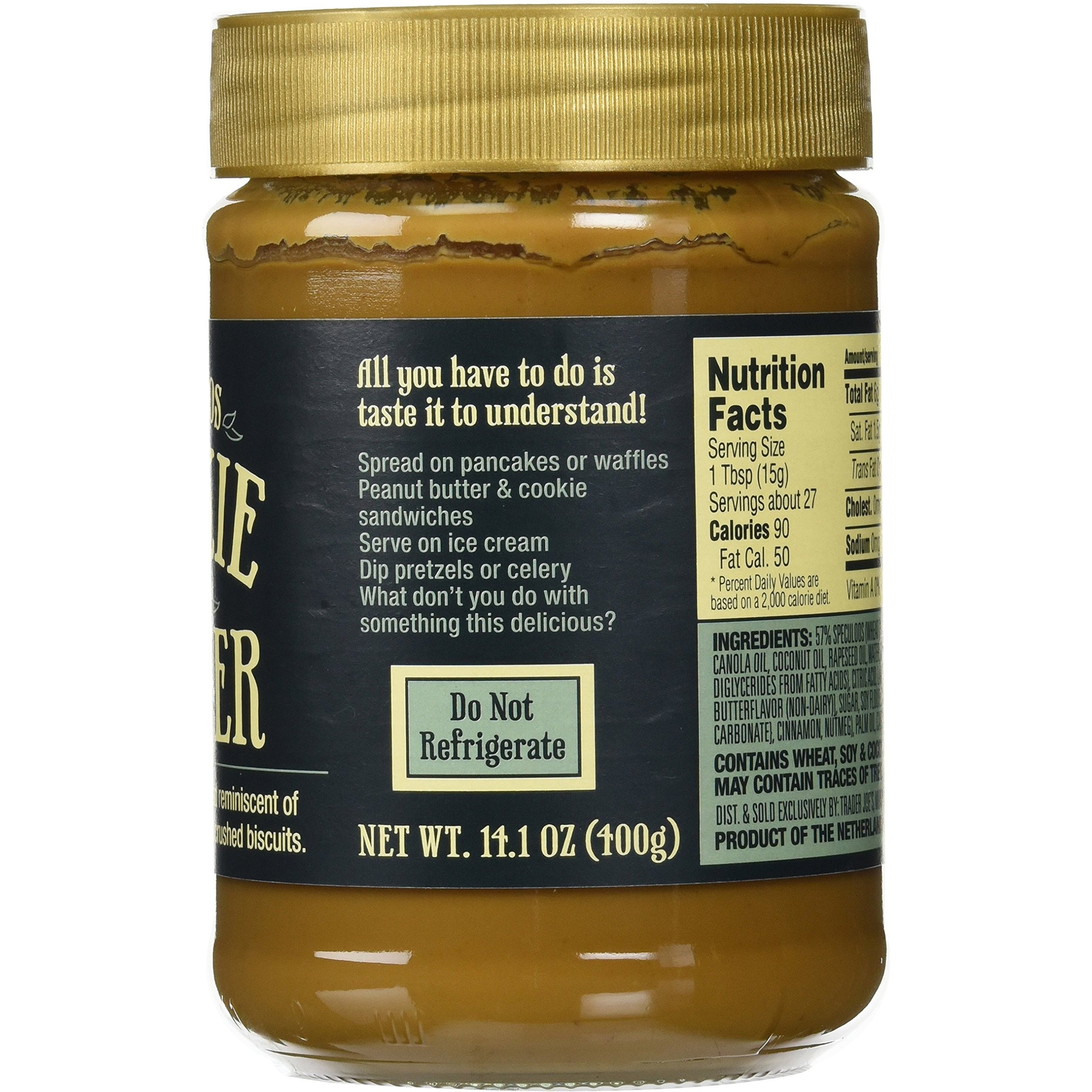 Trader Joe's Speculoos Cookie Butter 14.1 Oz (Pack Of 2)