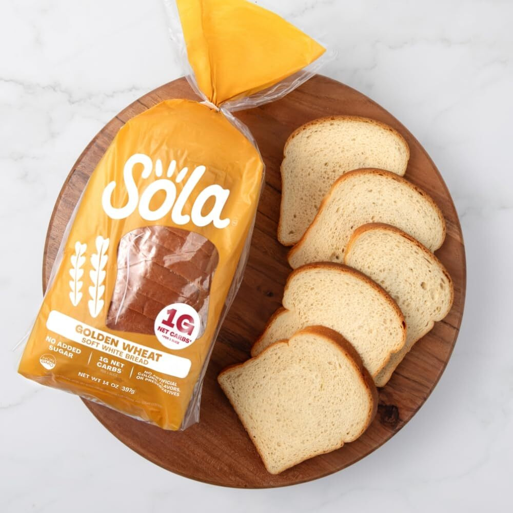Sola Golden Wheat Bread, Non-Gmo, 14 Oz Loaf (3 Pack)