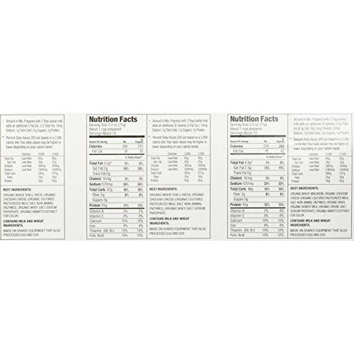 Annie's Organic Mac & Cheese Variety Pack (6 Ounce Box, 12 Count)