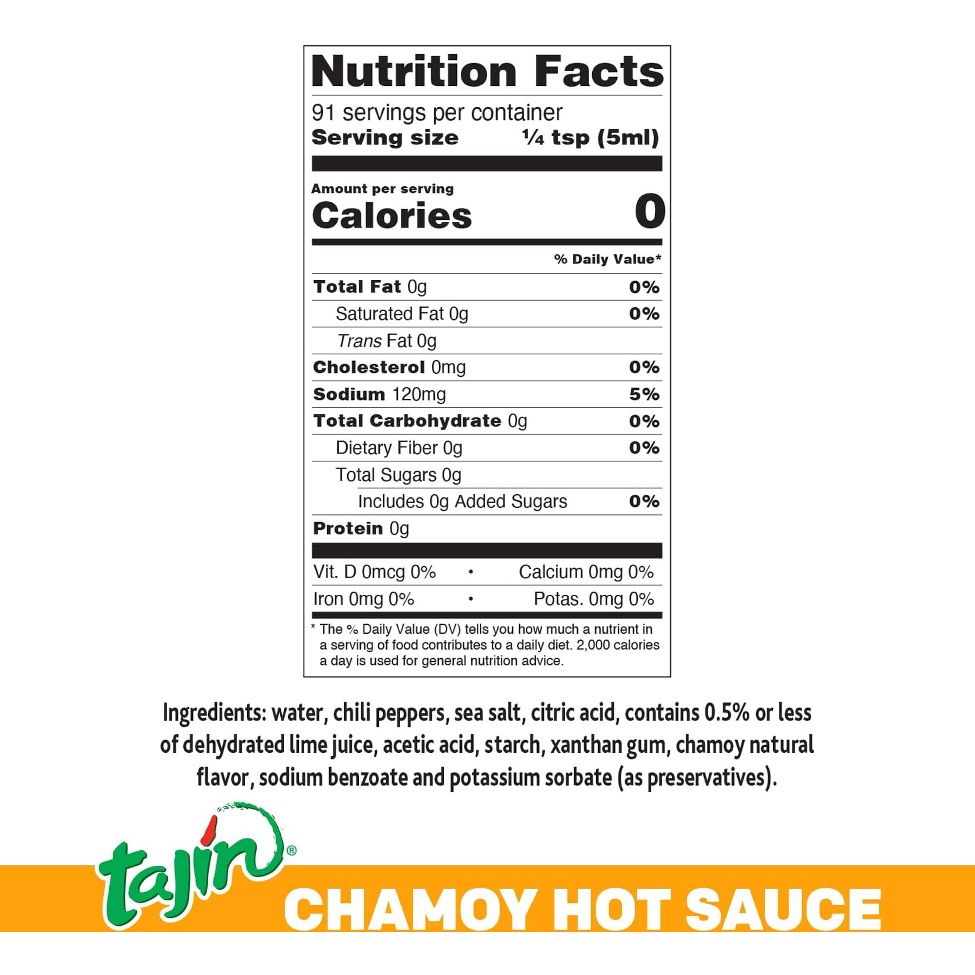 Tajin Fruity Chamoy Hot Sauce 15.38 Oz (Pack Of 12)