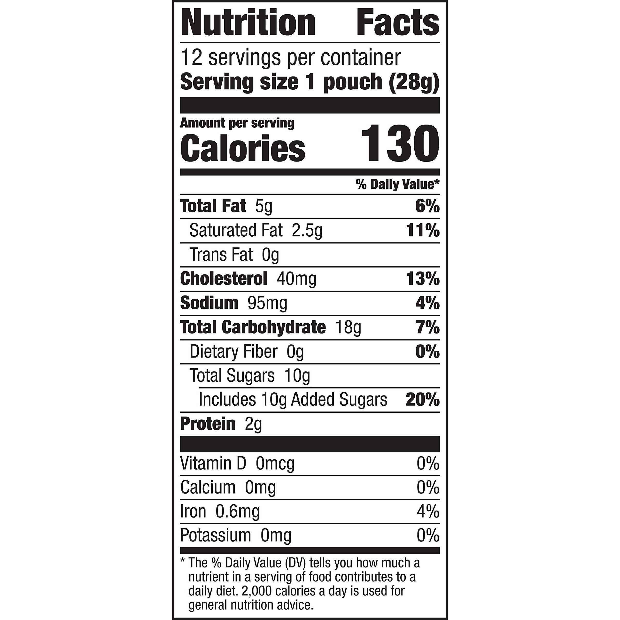 Pillsbury Mini Soft Baked Cookies, Confetti, Snack Bags, 12 Ct