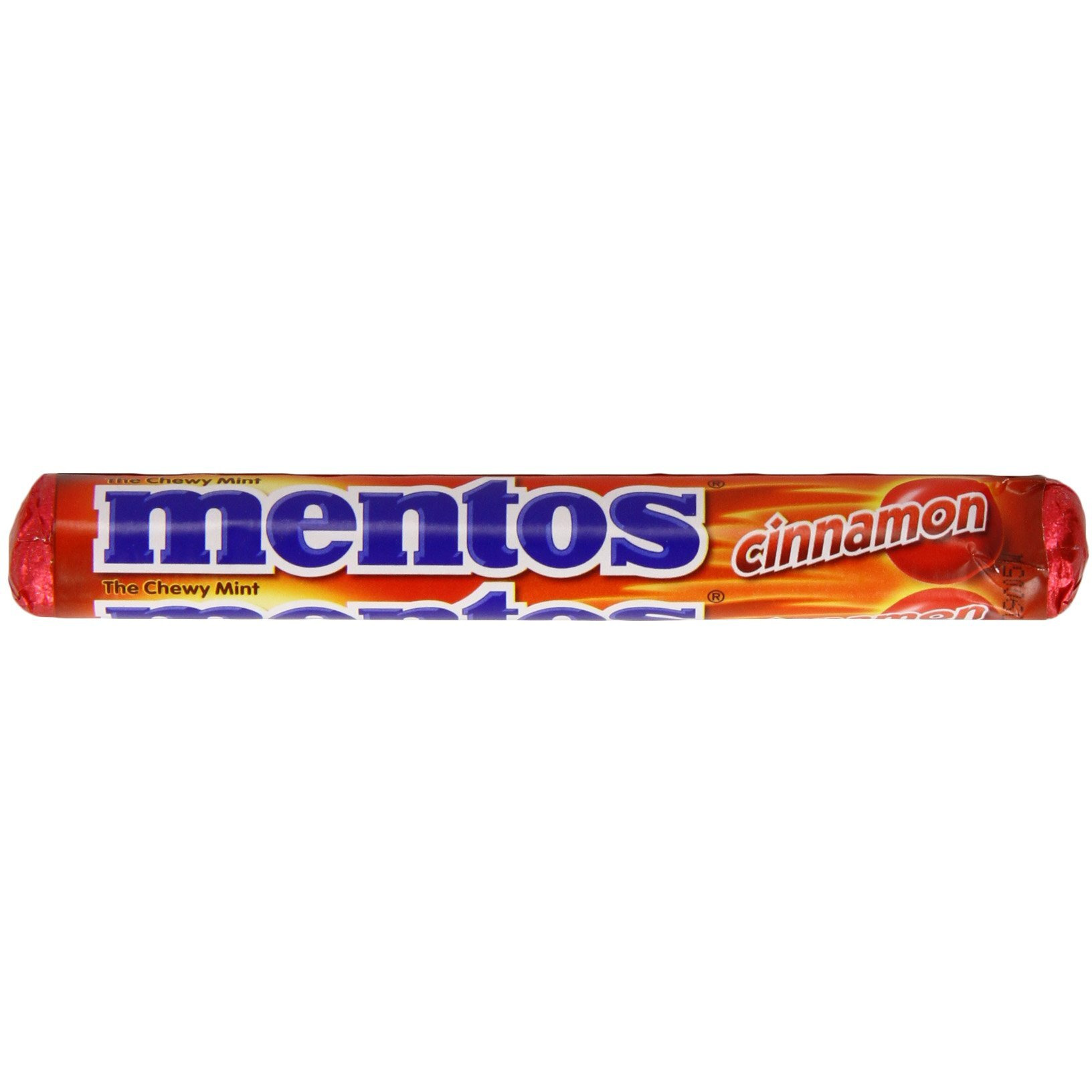 Mentos Cinnamon Candy, 1.32-Ounce Rolls (Pack Of 30)