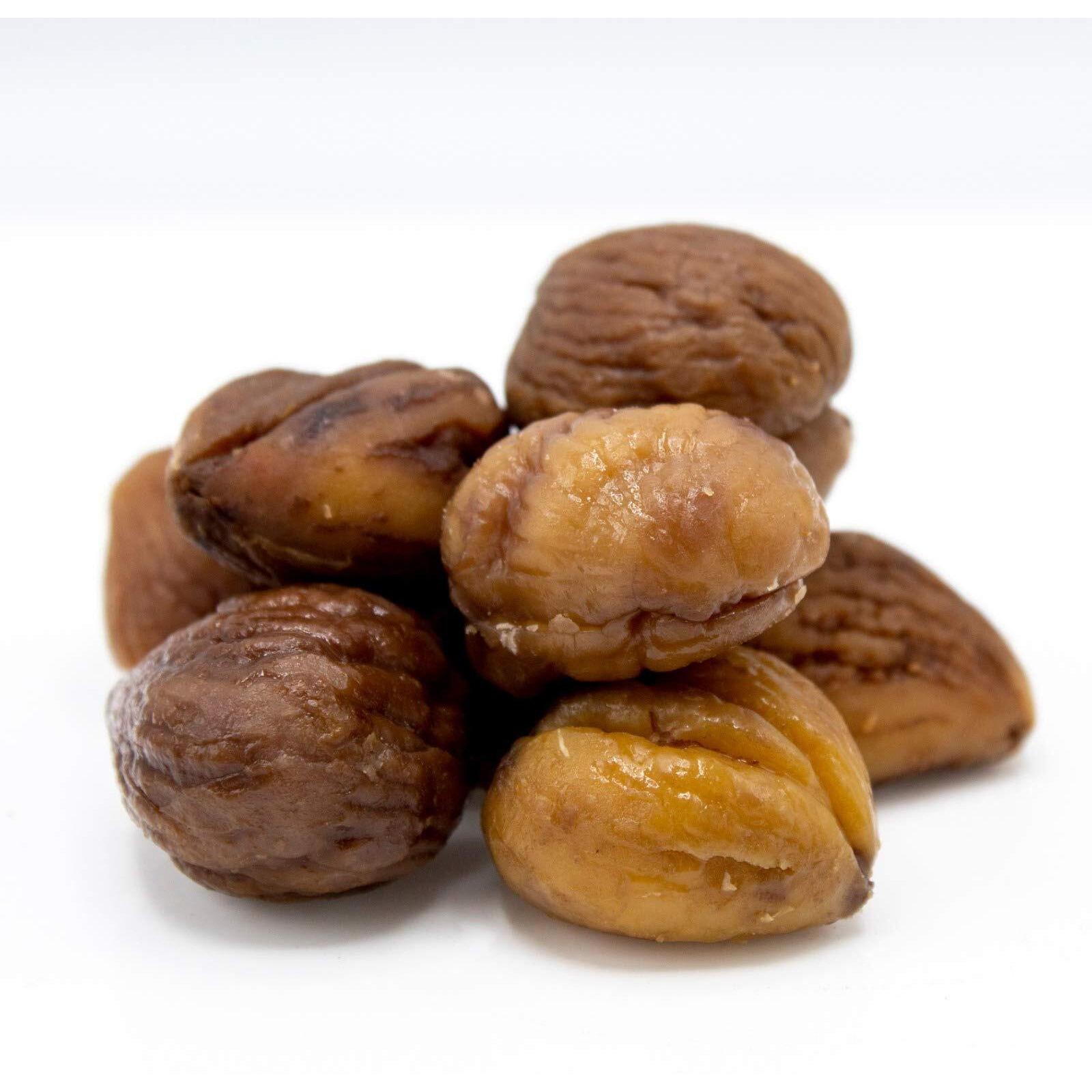 Gourmanity Chestnut Jar, Chestnuts From Ardeche, France, Whole Roasted Chestnuts Peeled And Ready To Eat, Great For Cooking, Baking & Healthy Snacking, Kosher, Non Gmo And Gluten Free, 14.8 Oz