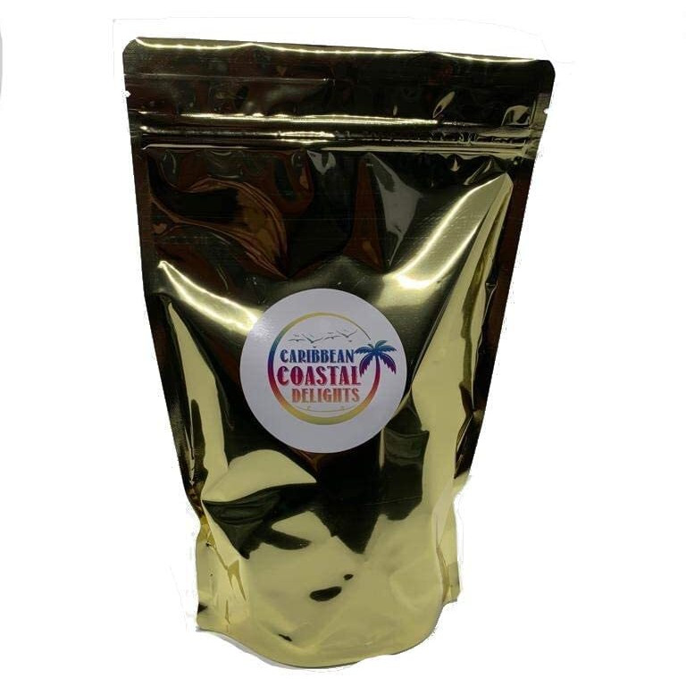 Caribbean Coastal Delights Pure Raw Cocoa Butter - Fresh Scent, 1 Lb, All Skin Types & Tones