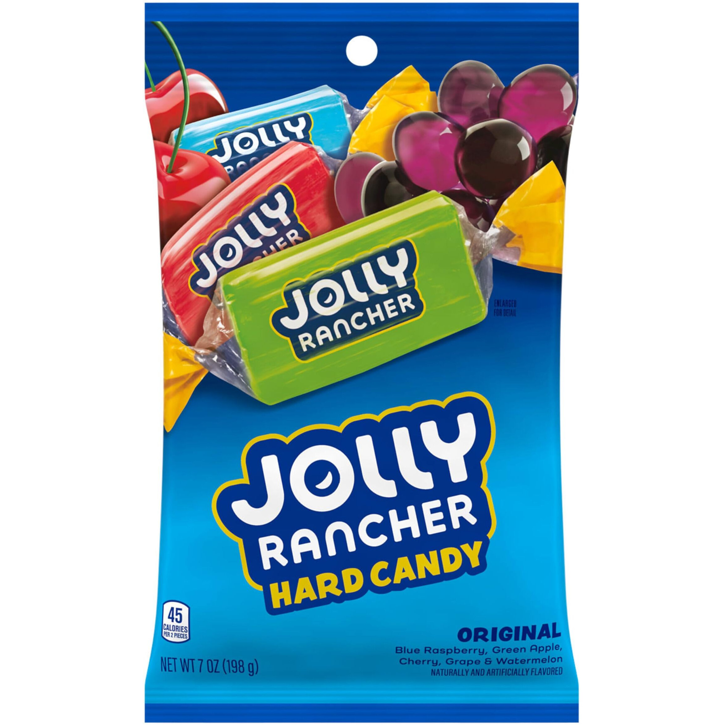 Jolly Rancher Original Fruit Flavored Hard Candy Bags, 7 Oz (12 Count)