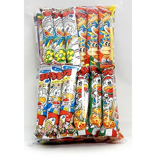 Assorted Japanese Junk Food Snack "&quotUmaibo"" 50 Packs Of 11 Types Umaibo
