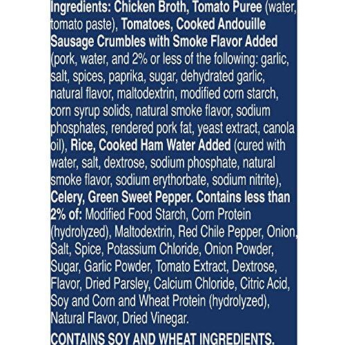 Progresso Spicy Jambalaya Soup With Sausage & Ham, 18.5 Oz Can (Pack Of 12)
