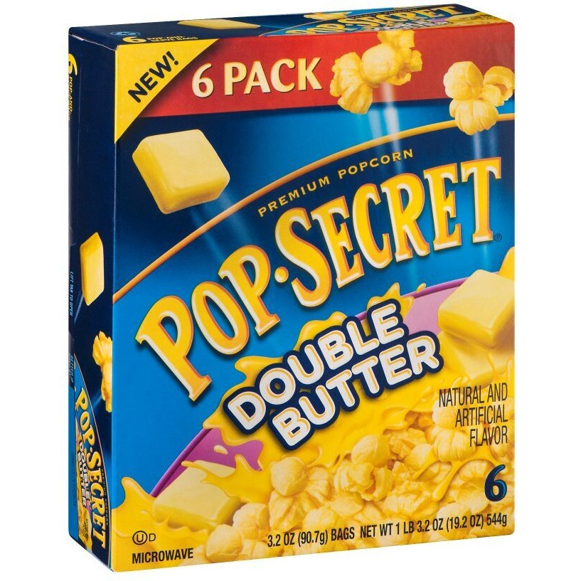 Pop Secret Double Butter Popcorn, 19.2 Oz