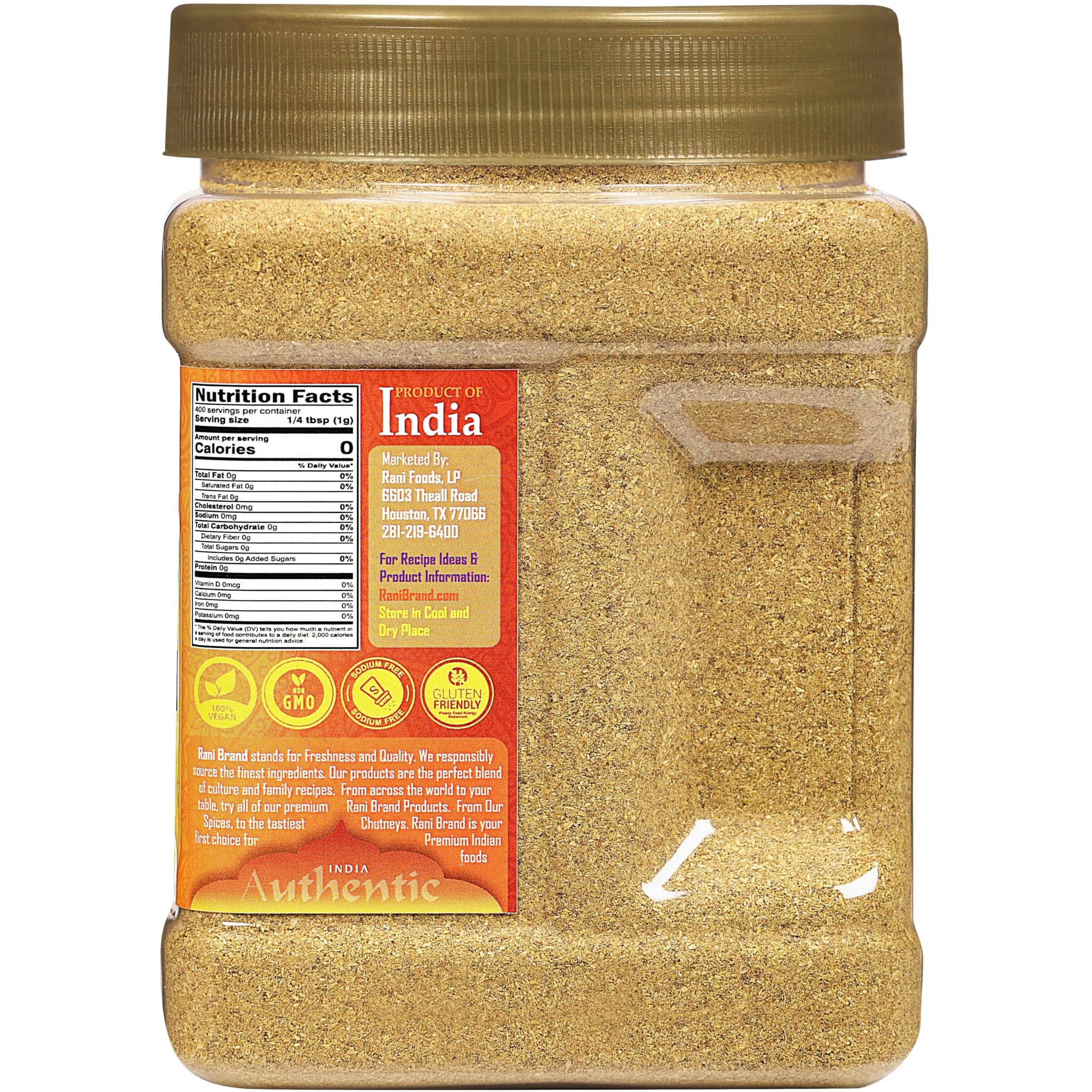 Rani Coriander Ground Powder (Indian Dhania) Spice 14Oz (400G) Pet Jar ~ All Natural | Salt-Free | Vegan | No Colors | Gluten Friendly | Non-Gmo | Kosher | Indian Origin