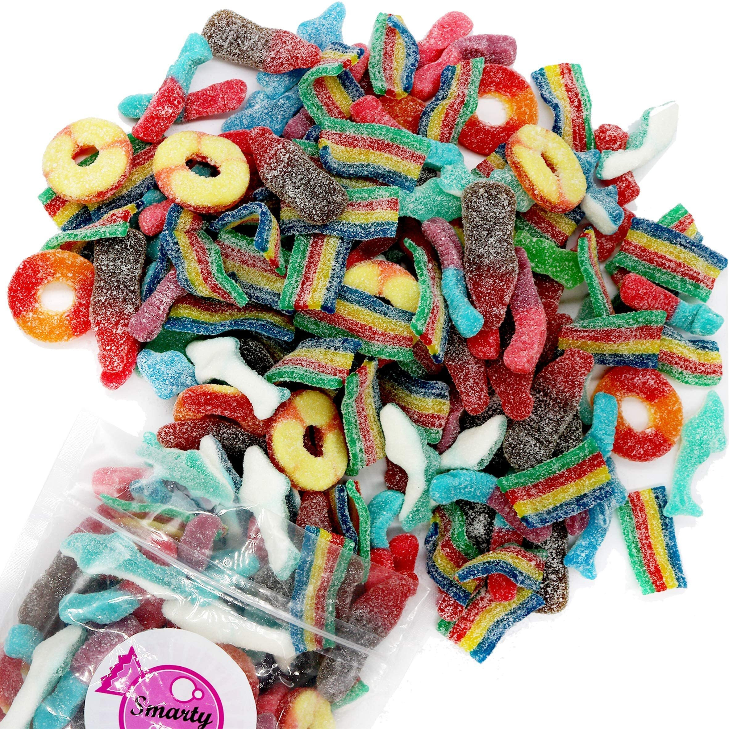 Smarty Stop Assorted Sour Mix Gummies (1 Pound (Pack Of 1))