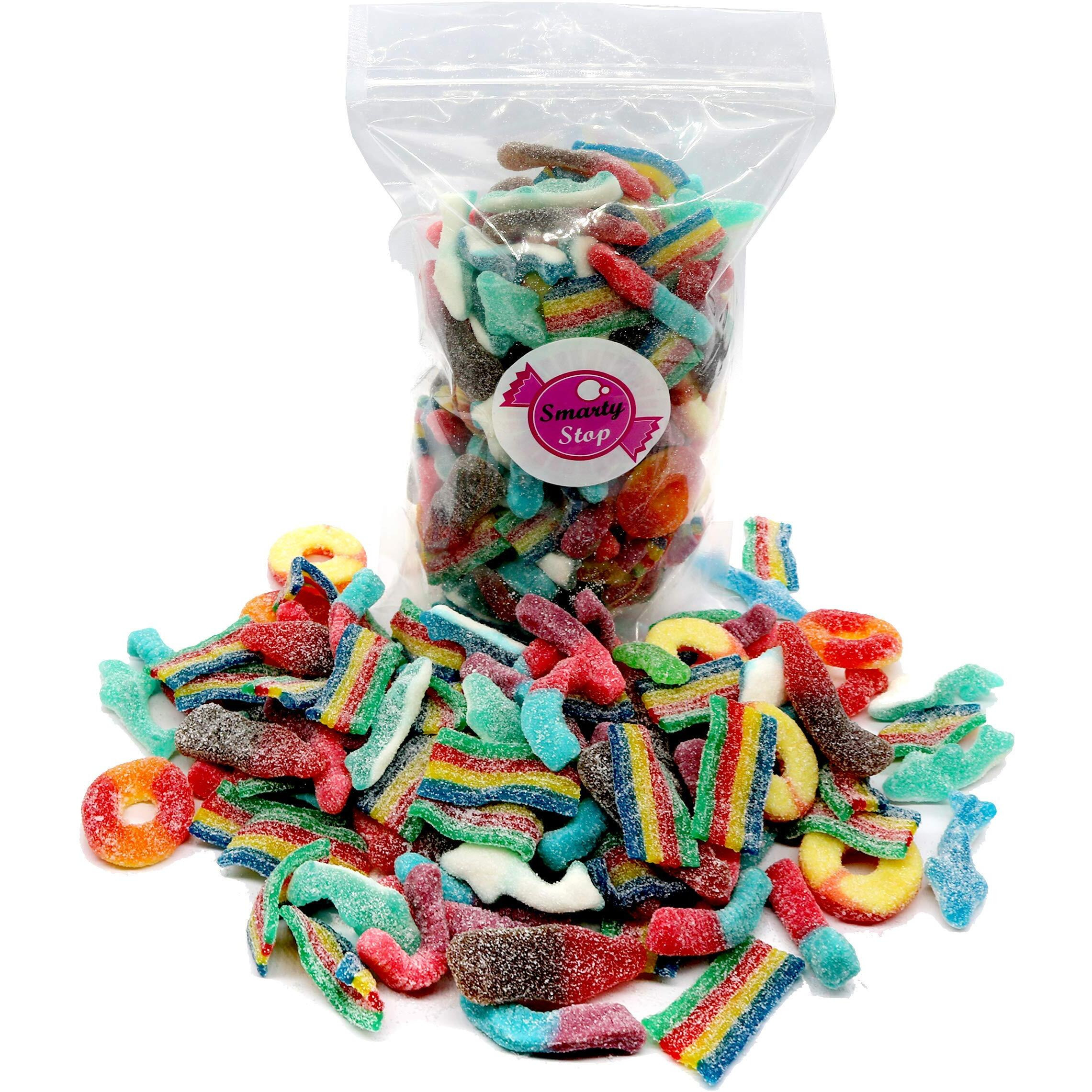 Smarty Stop Assorted Sour Mix Gummies (1 Pound (Pack Of 1))