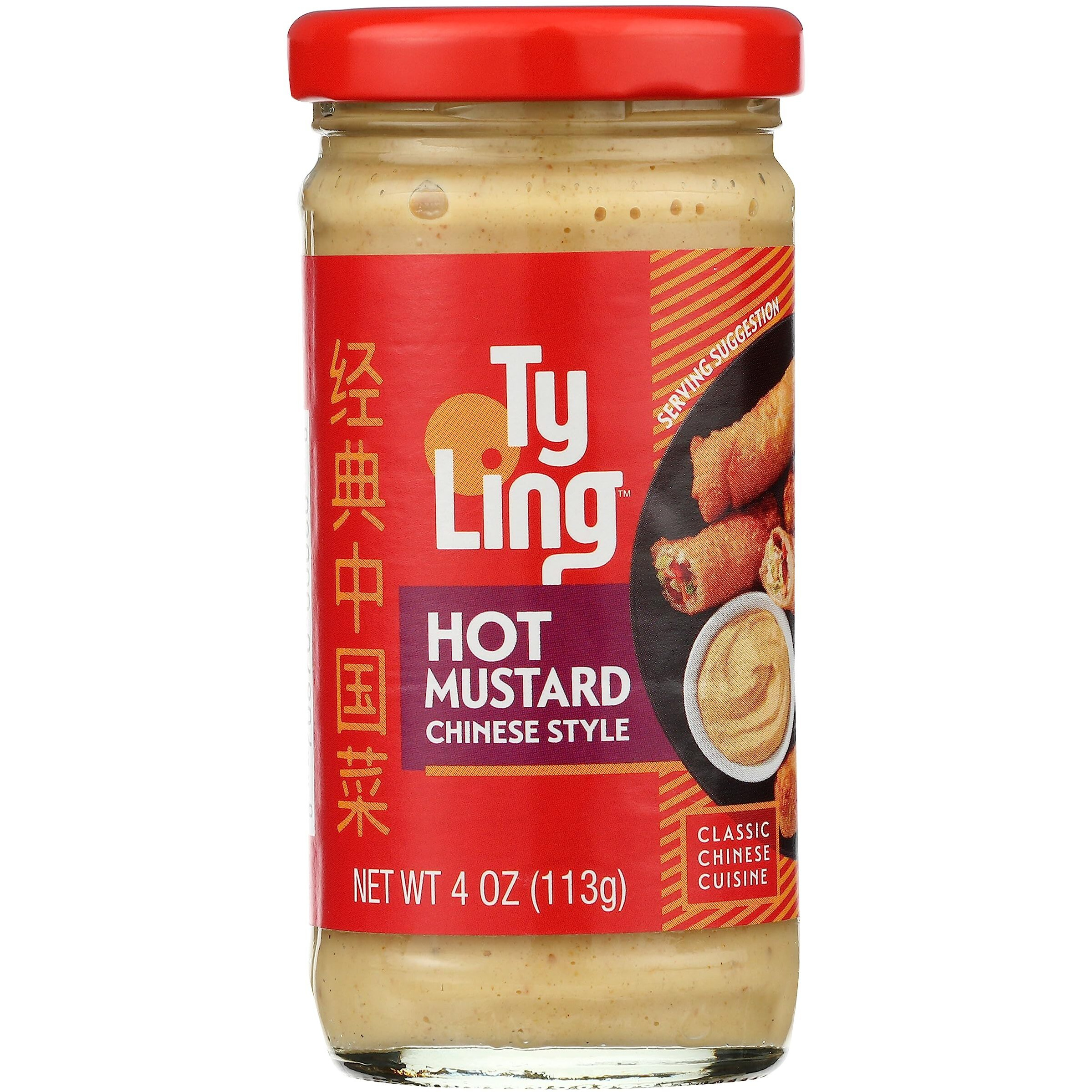 Ty Ling Mustard Chinese Hot 4 Ounce (Pack Of 2)
