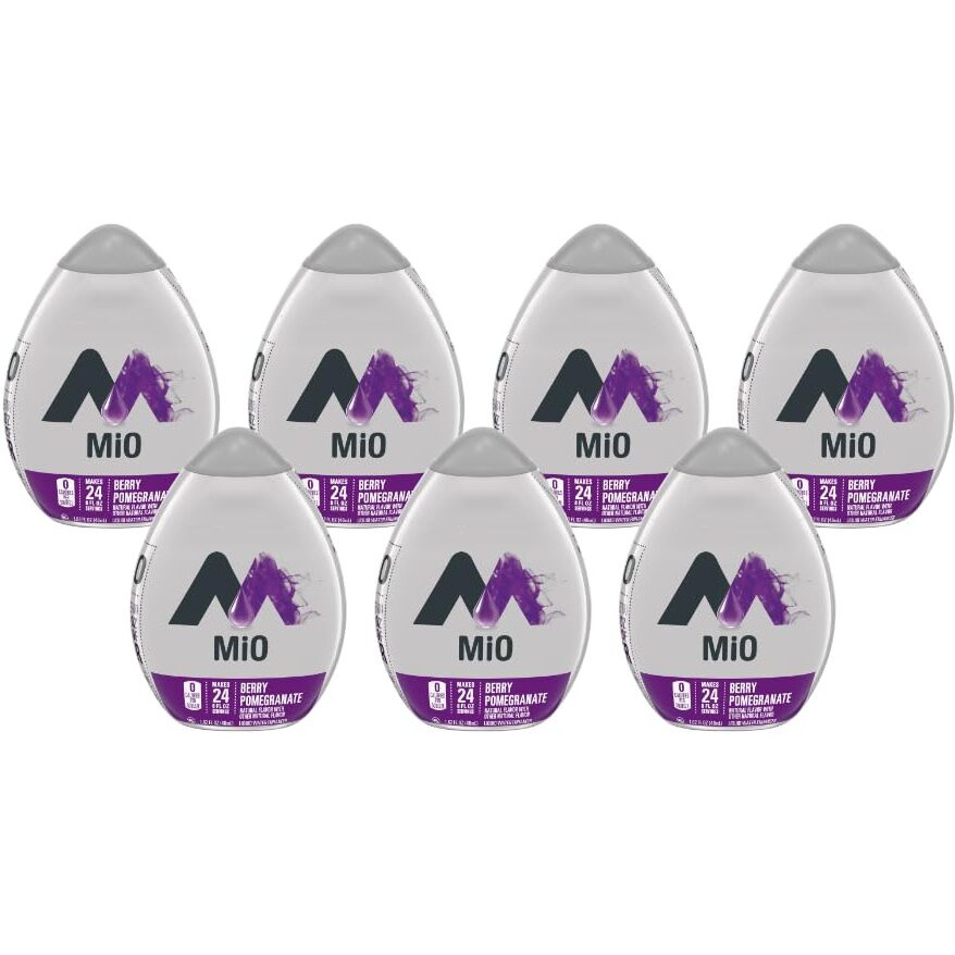 Mio Liquid Water Enhancer, Berry Pomegranate, 1.62 Oz, (Pack Of 7)