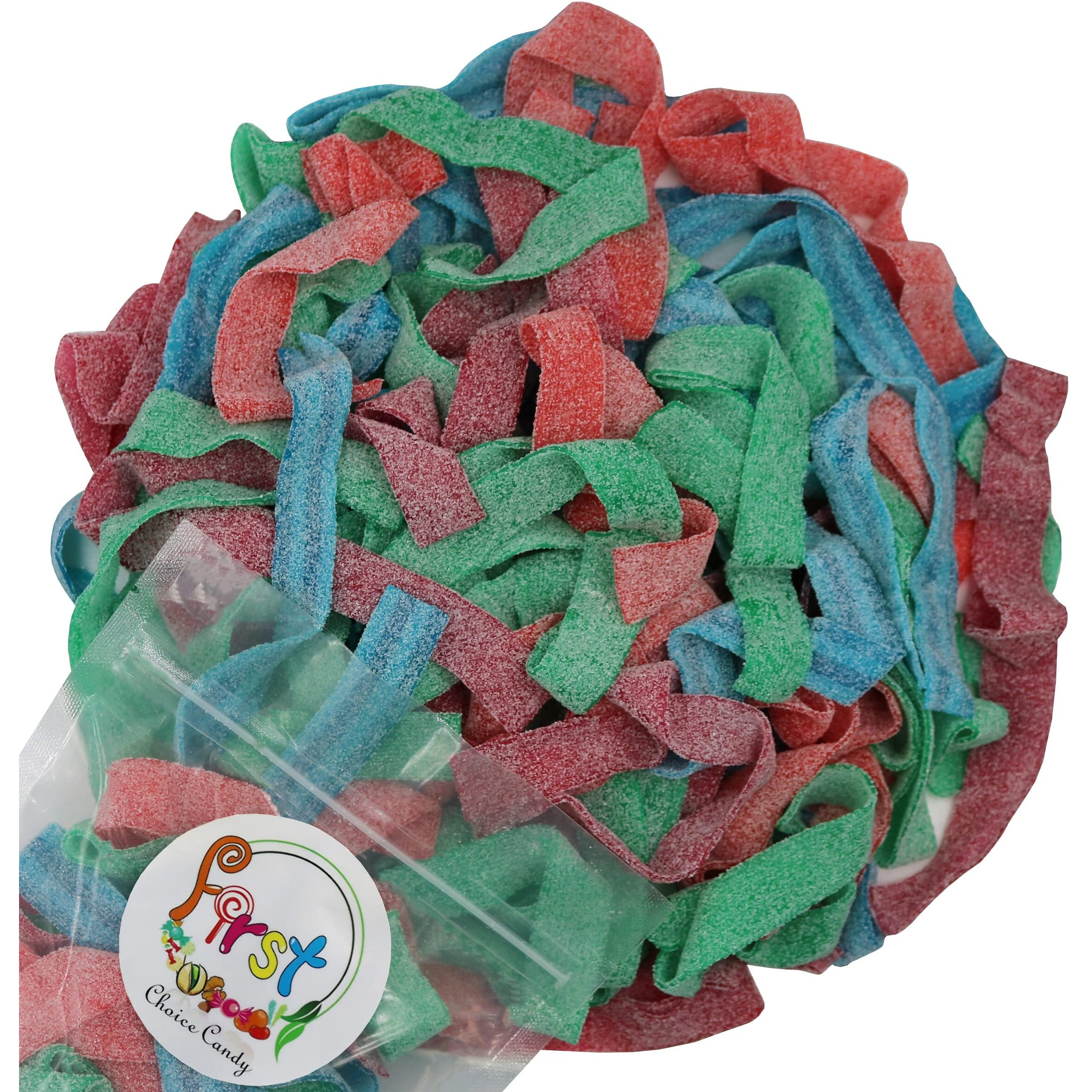 All Color Sour Gummy Belts (Assorted Flavor, 1 Lb)