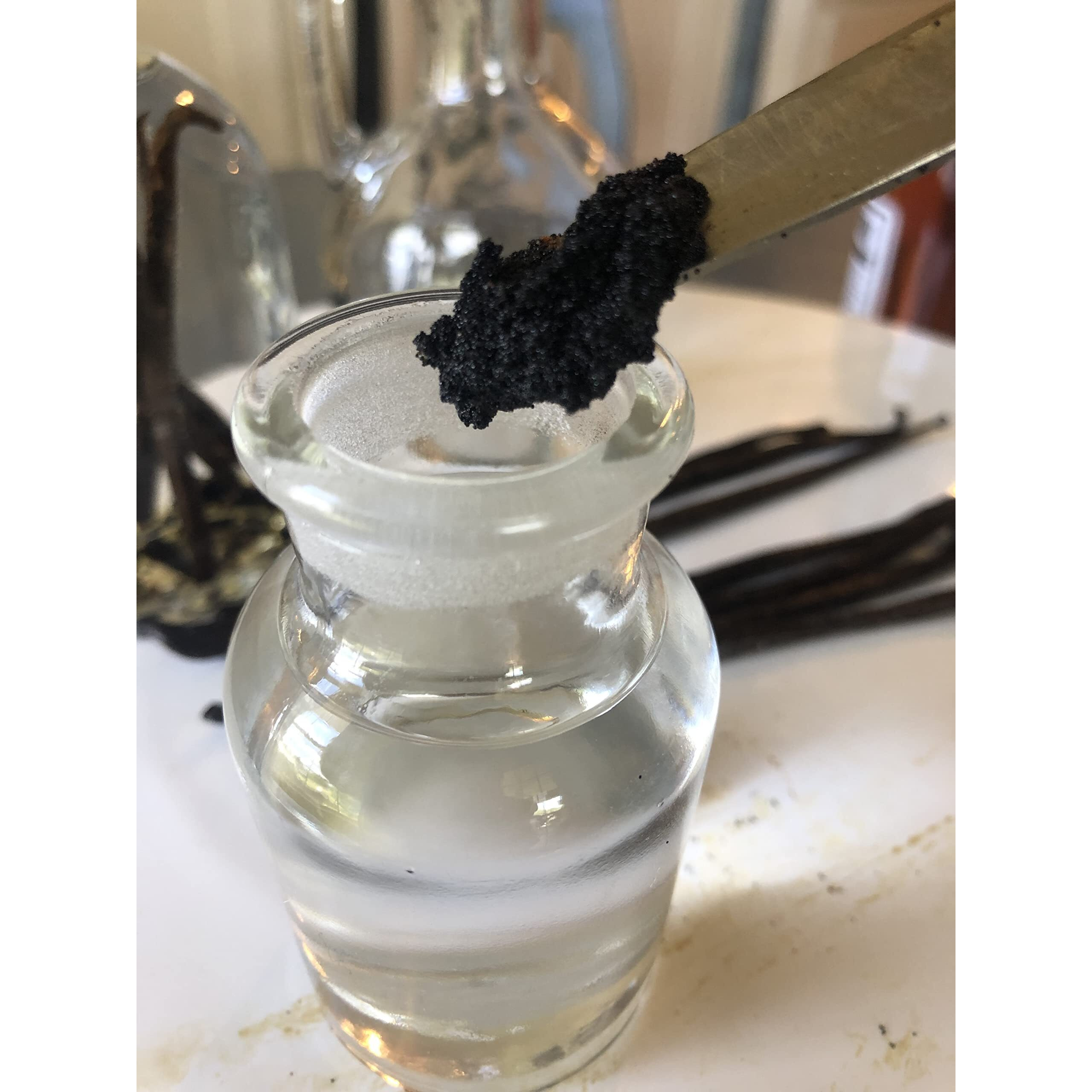 2Oz Tahitian Vanilla Beans Grade A For Extract, Cooking And Baking By Fitnclean Vanilla| 2 Ounces (1/8Lb) Bulk 6""-7"" Fresh Gourmet Non-Gmo Pods