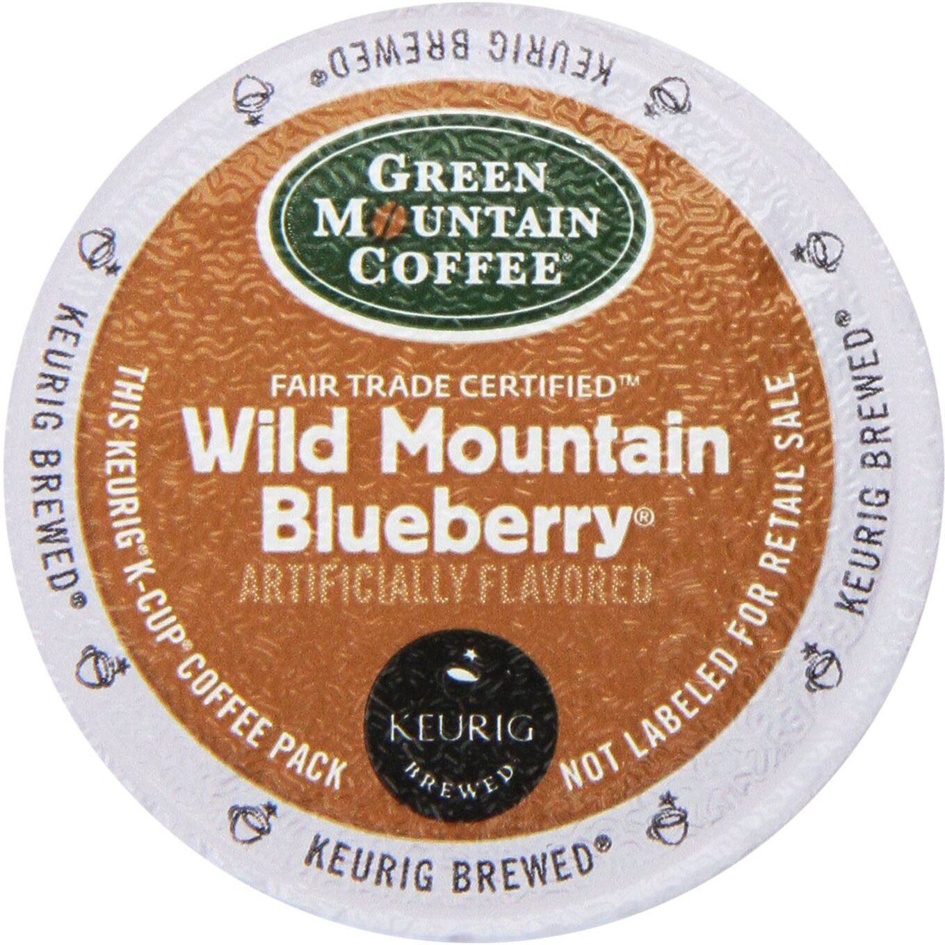 Green Mountain Coffee K-Cup, Wild Mountain Blueberry, 12-Count