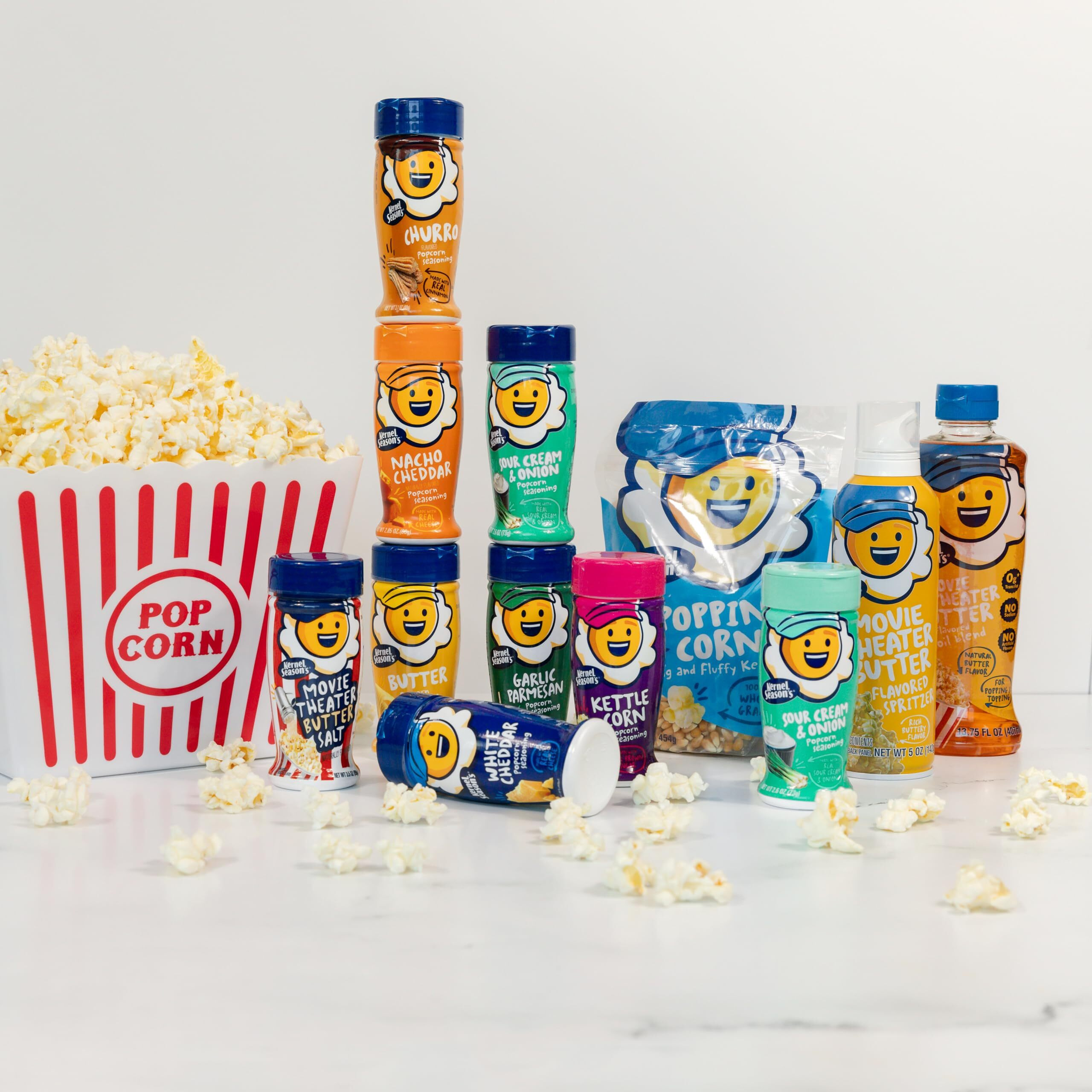 Kernel Season's Popcorn Seasoning, Salt & Pepper, 2.85 Oz (Pack Of 6)
