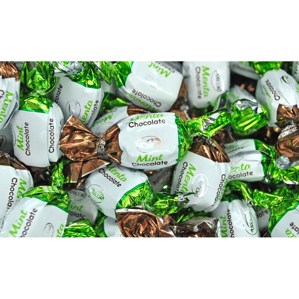 Arcor Chocolate Filled Mints Candy - 3 Pounds