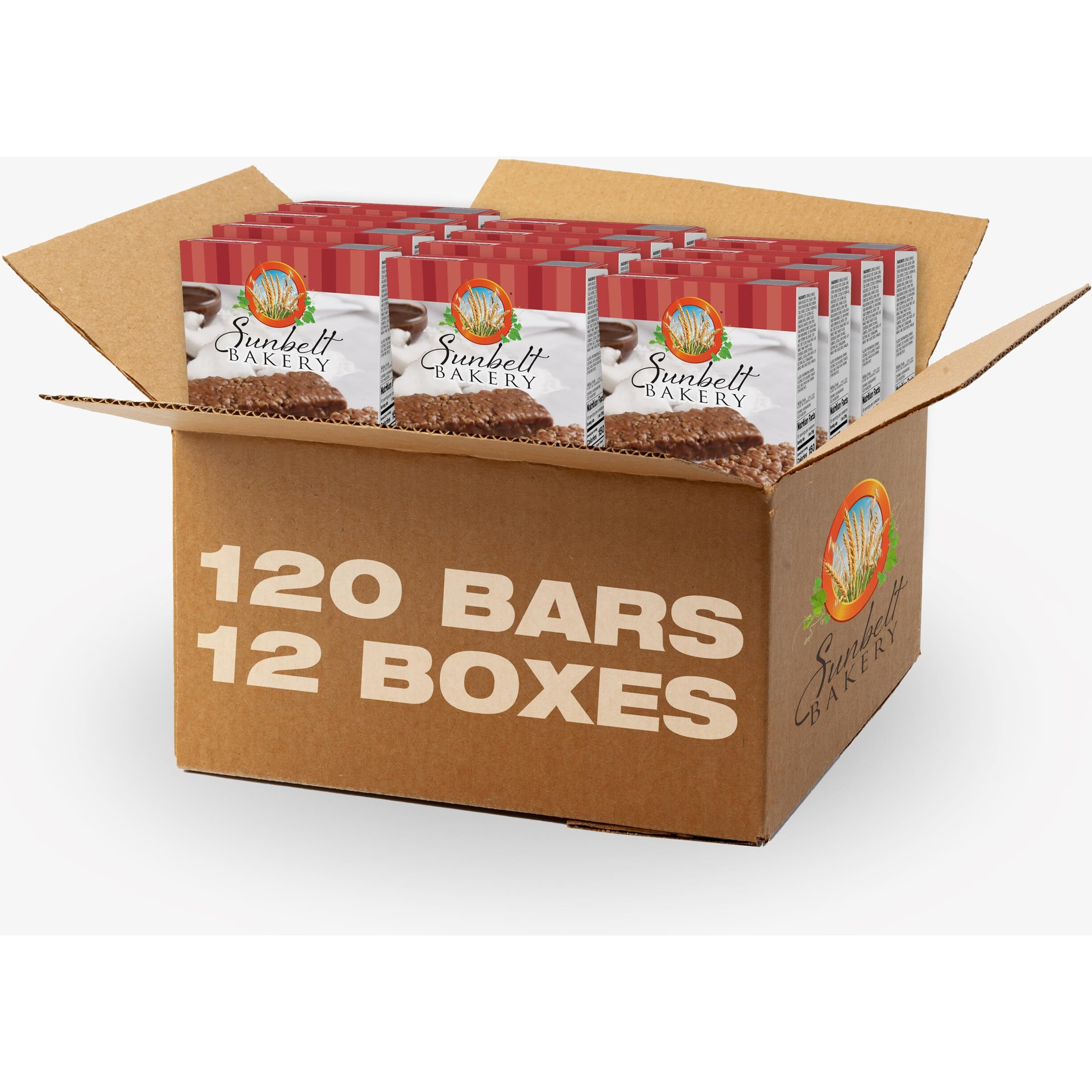 Sunbelt Bakery Fudge Dipped Coconut Chewy Granola Bars, 120-1.0 Oz Bars (12 Boxes)