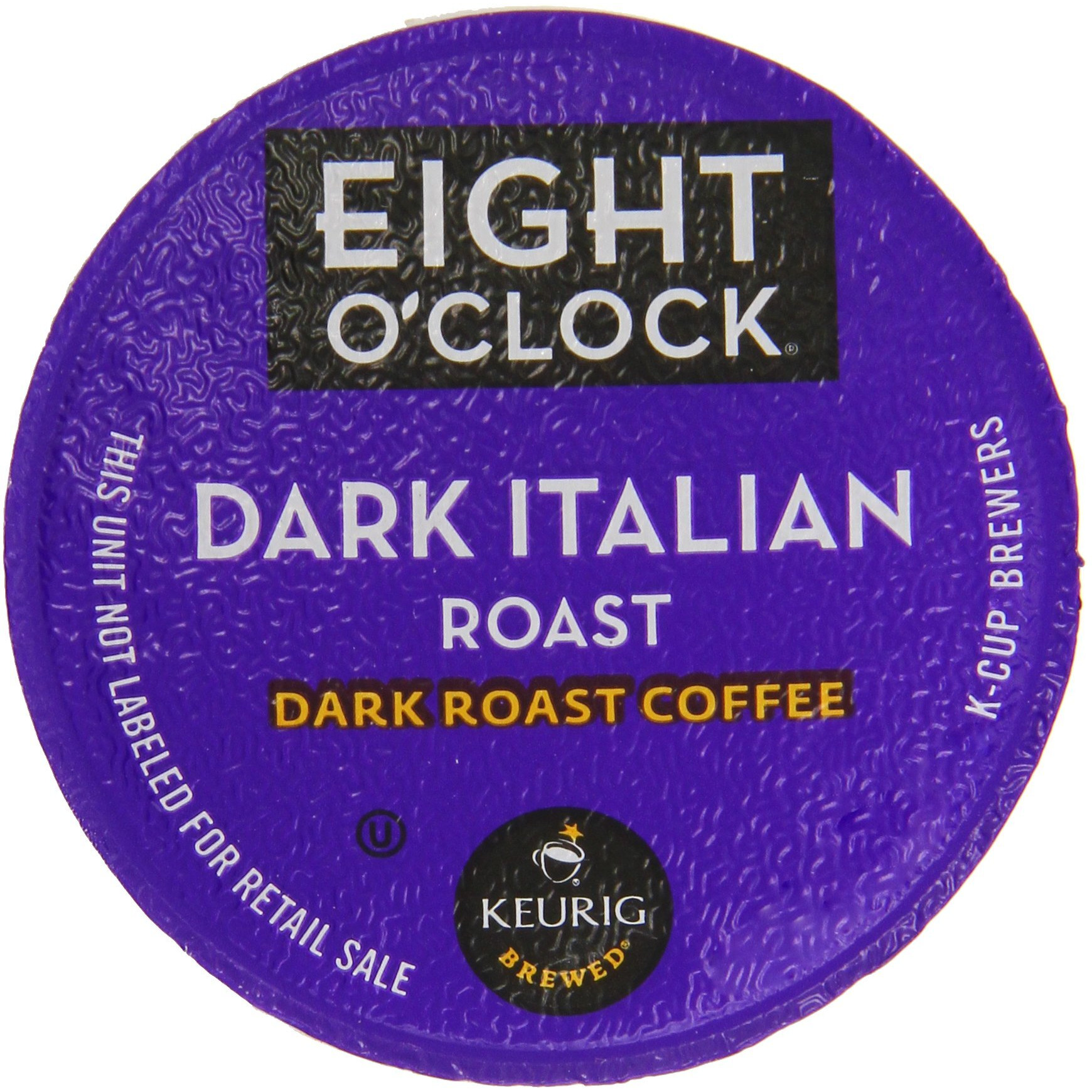 Eight O'Clock Coffee Dark Italian Roast K-Cups, 24-Count (Pack Of 2)