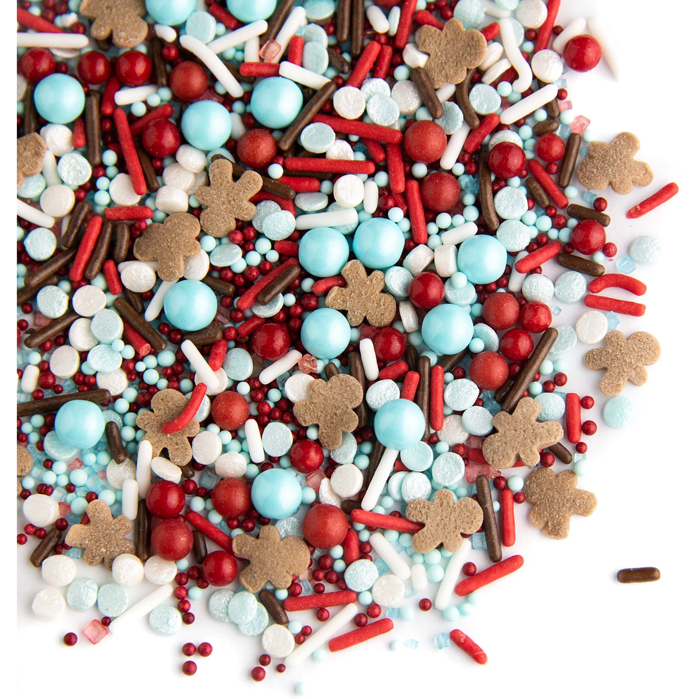 Sweet Indeed Sprinkle Fetti Designed In California Gingerbread Net Wt.6Oz