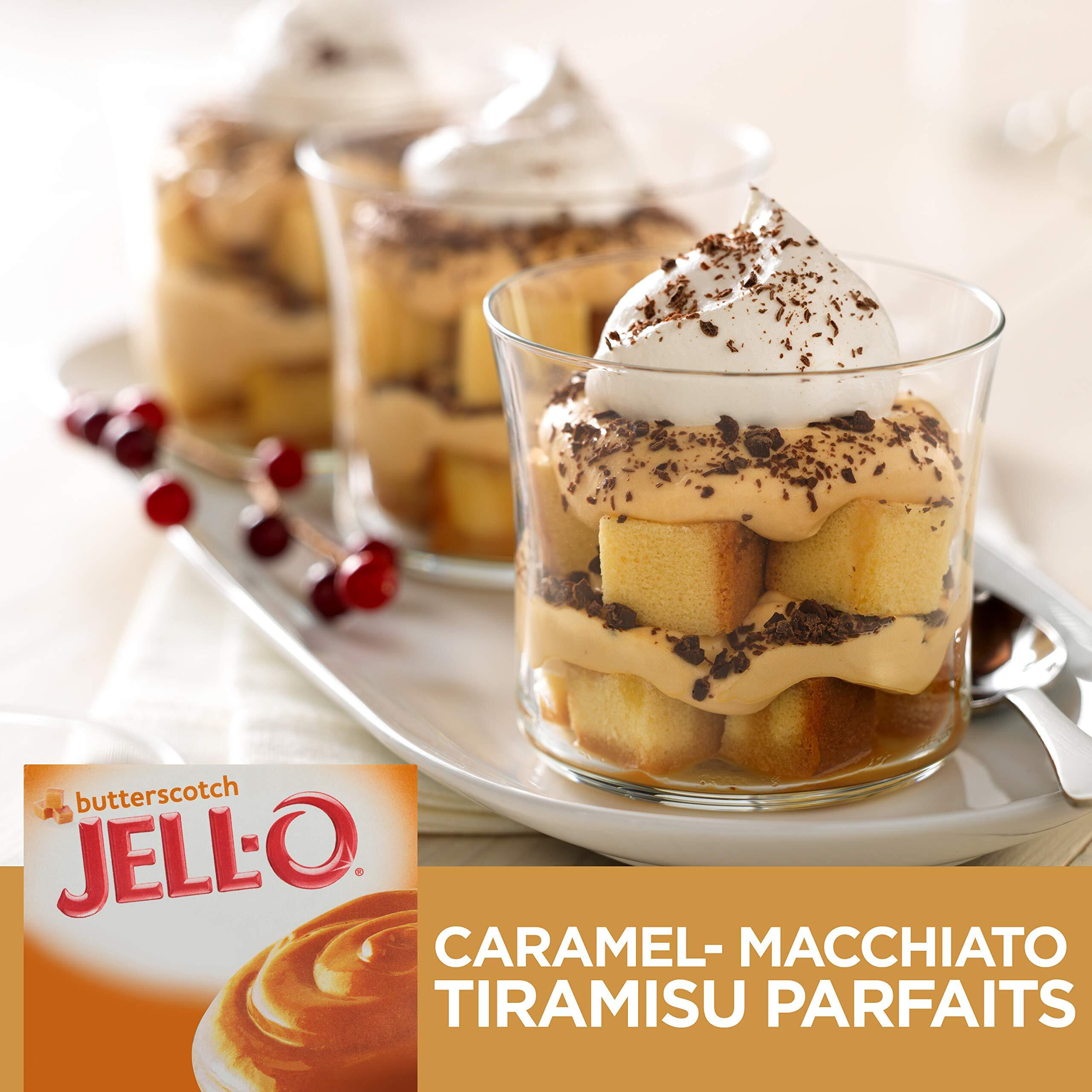 Jell-O Butterscotch Instant Pudding & Pie Filling Mix, 3.4 Oz - Pack Of 24