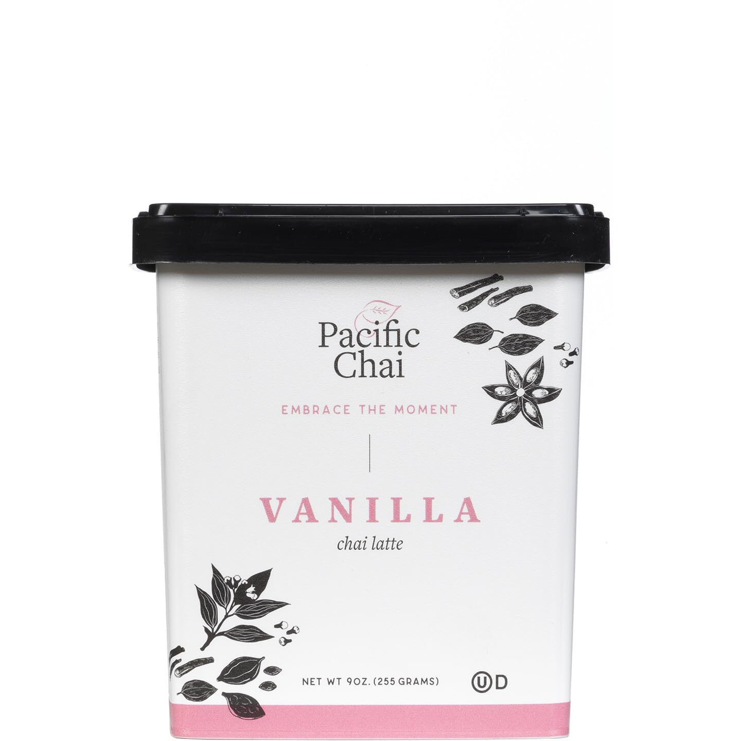 Pacific Chai Vanilla Chai Latte, Instant Powered Dry Chai Tea Latte Beverage Mix, Gluten Free, Kosher, 9 Ounce (Pack Of 1)