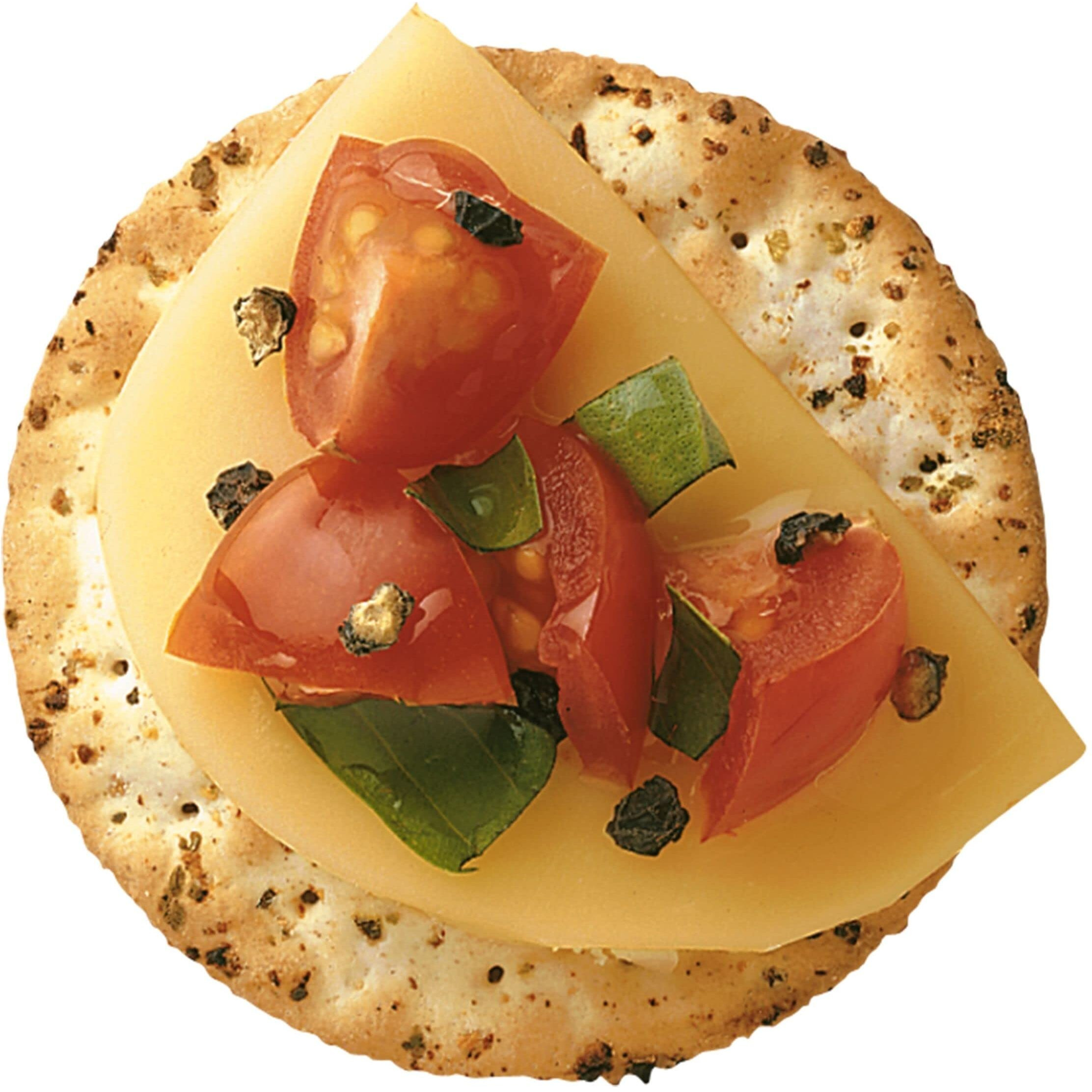 Carr's Table Water Crackers, Baked Snack Crackers, Party Snacks, Roasted Garlic And Herbs, 4.5Oz Box (1 Box)