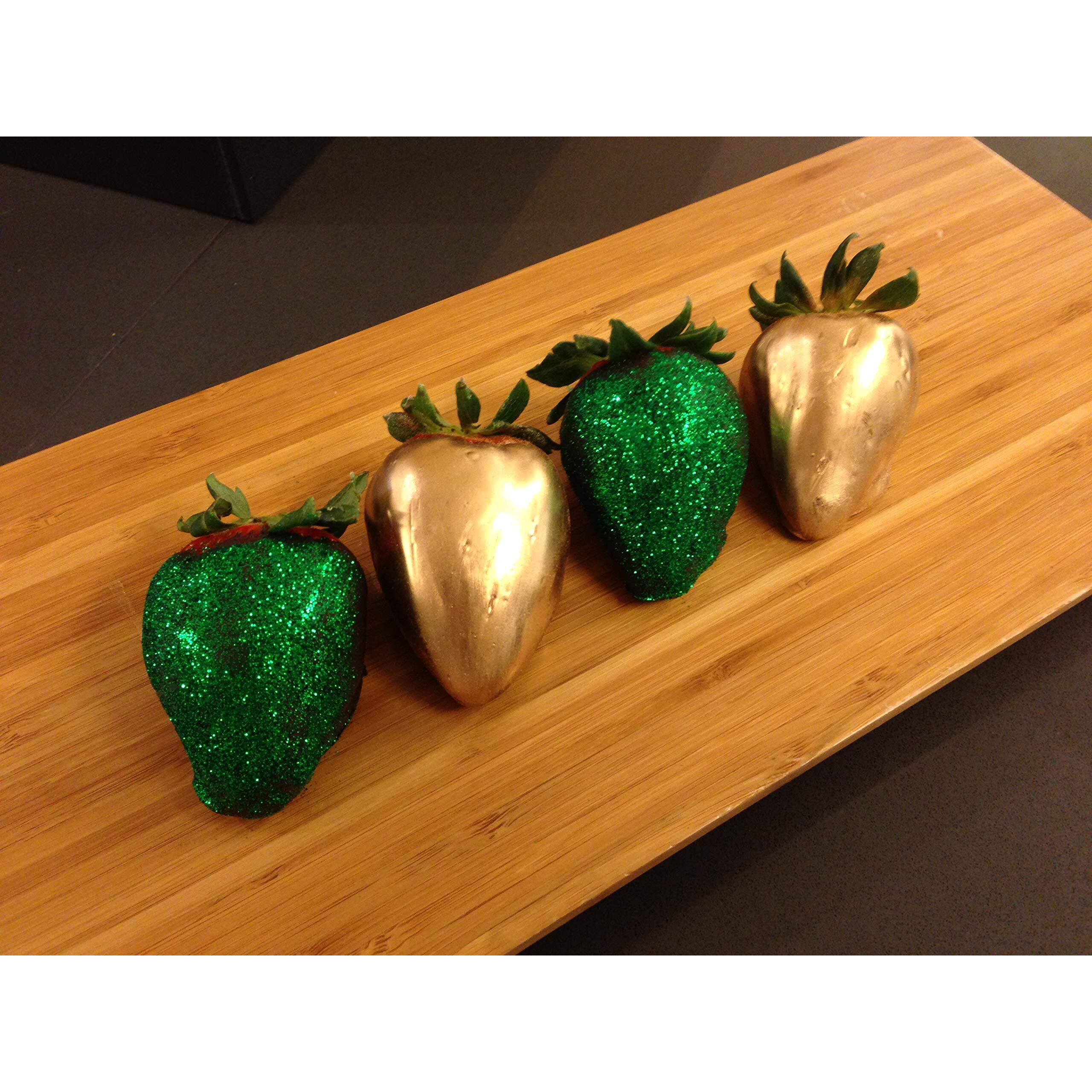 Luster Dust - Egyptian Gold (4G 1X Pump) | Edible Vegan Dust & Paint For Cake Decorating, Ice Cream, Desserts, Cocktails And Beverages By Bakell