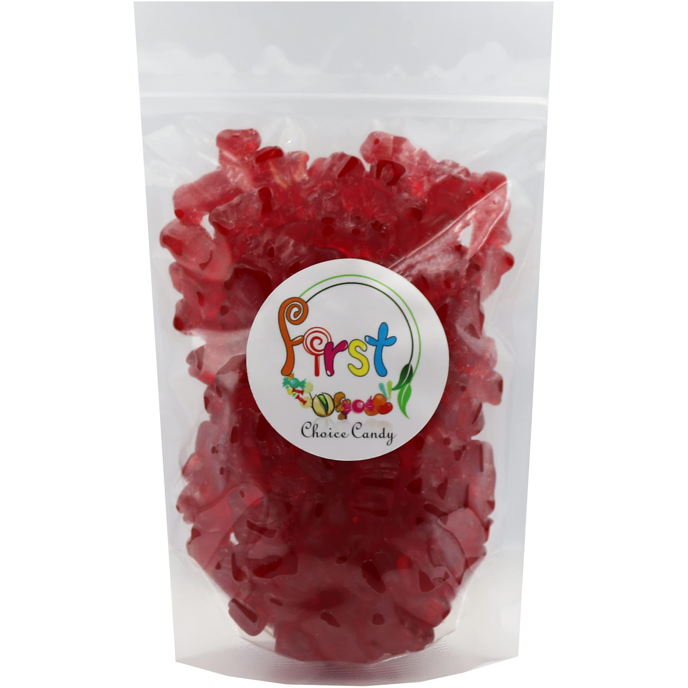 Firstchoicecandy Gummy Bears (Red Wild Cherry, 2.5 Pound (Pack Of 1))