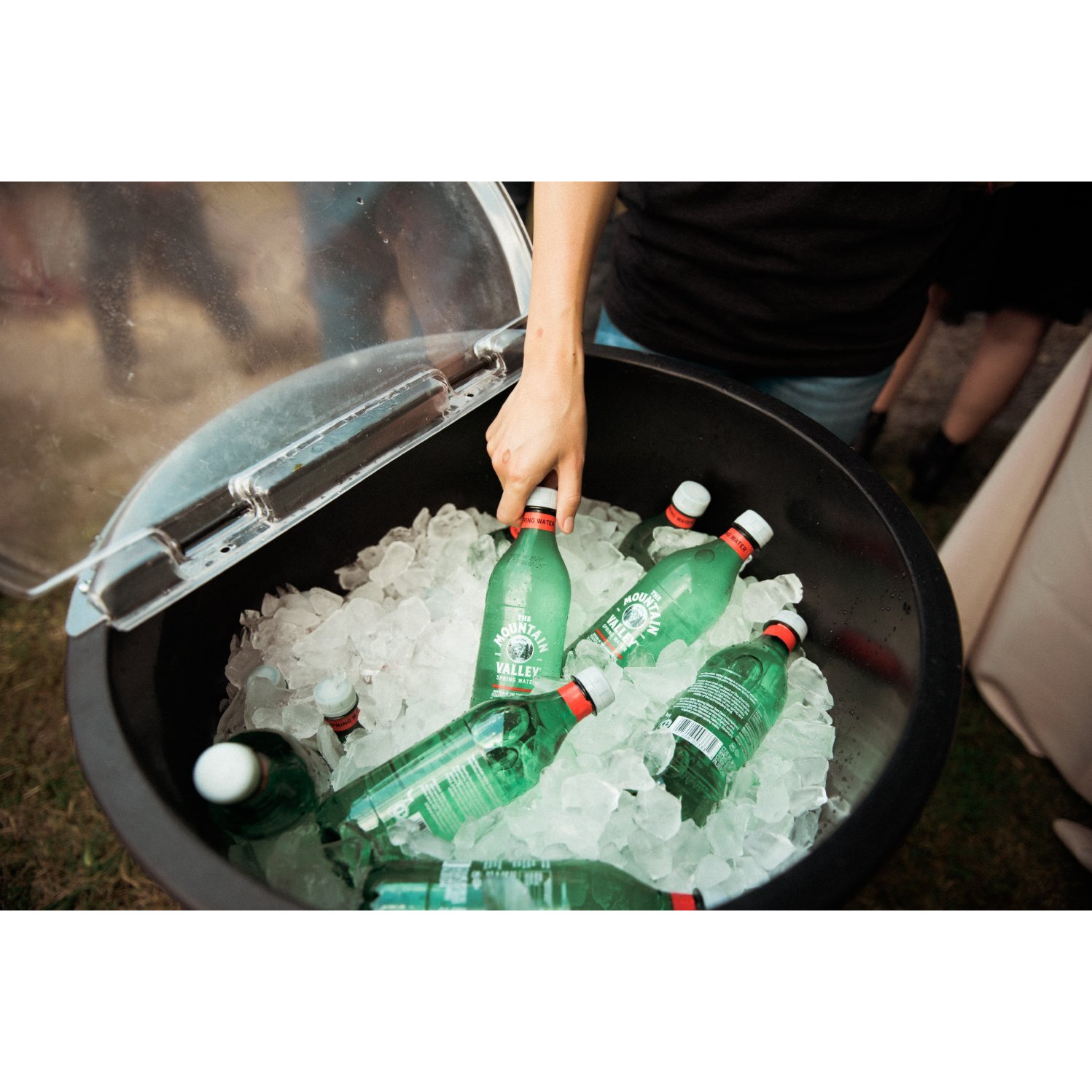 500 Ml Spring Water In Plastic