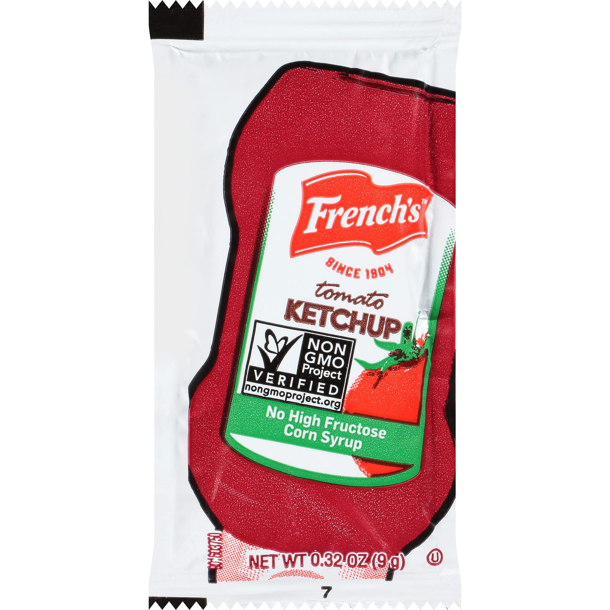 French's Tomato Ketchup Packets, 1000 Count - One Box Of 1000 Individual Ketchup Packets, Perfect For Takeout Orders And Condiment Stations