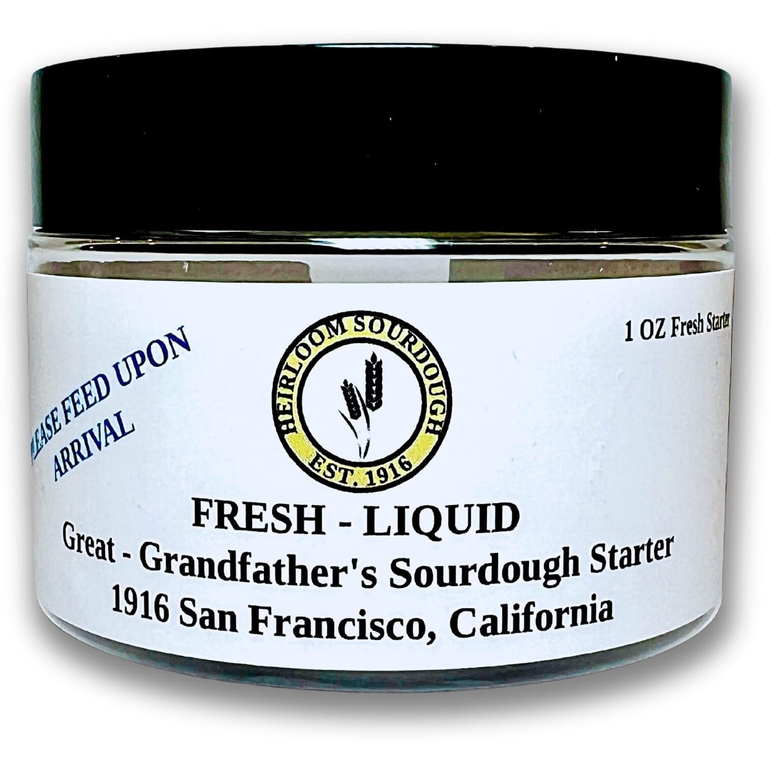 100+ Yr Old San Francisco Sourdough Starter | Passed Down From My Great Grandfather Who Was A Baker At Fishermans Wharf | Easy To Follow Instructions | Includes Detailed Instructions And Recipe |