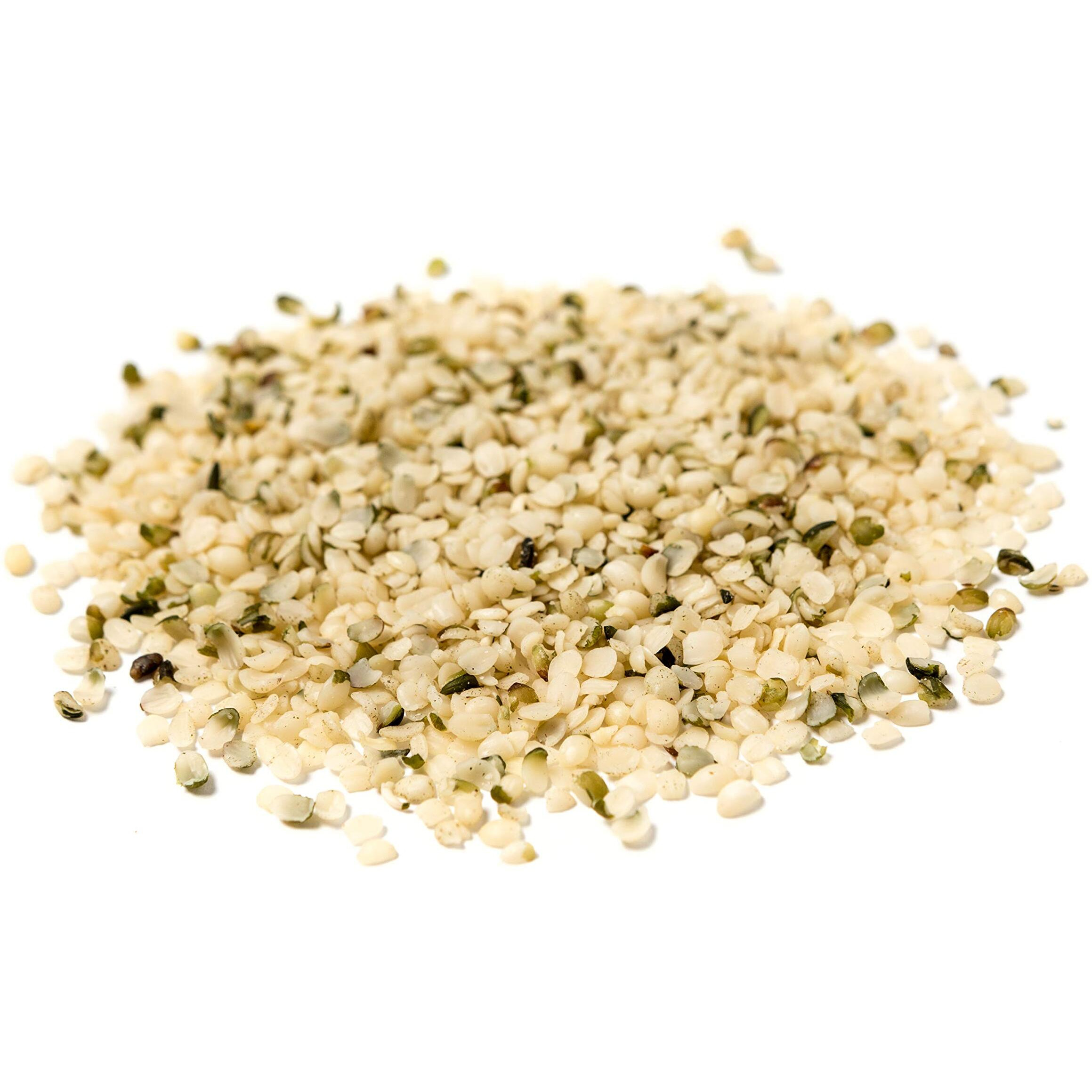 Hemp Hearts - 100% Pure Hemp Hearts - Raw Shelled Hemp Seeds (50 Pounds)
