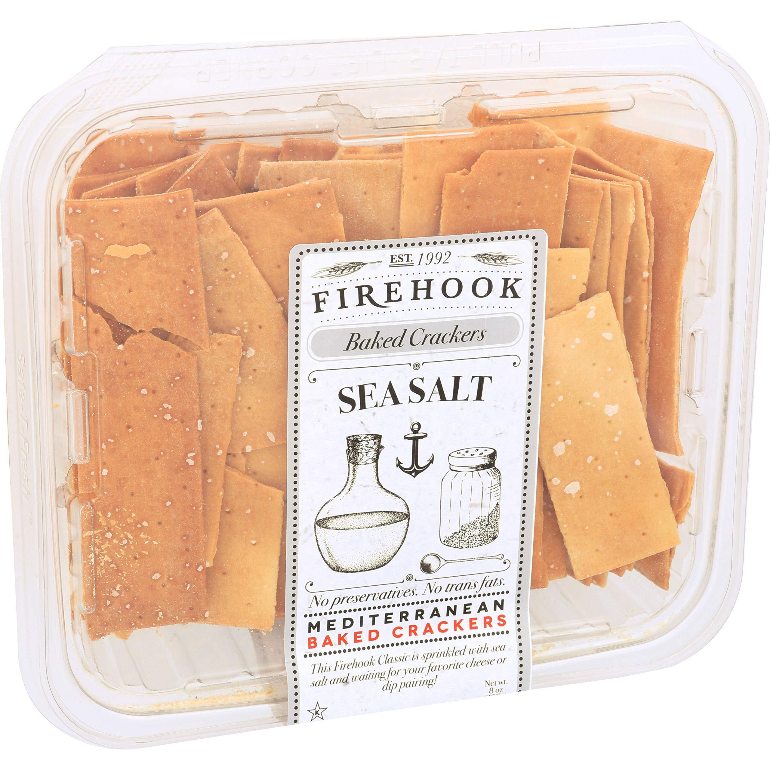 Firehook Cracker Baked Sea Salt, 8 Oz
