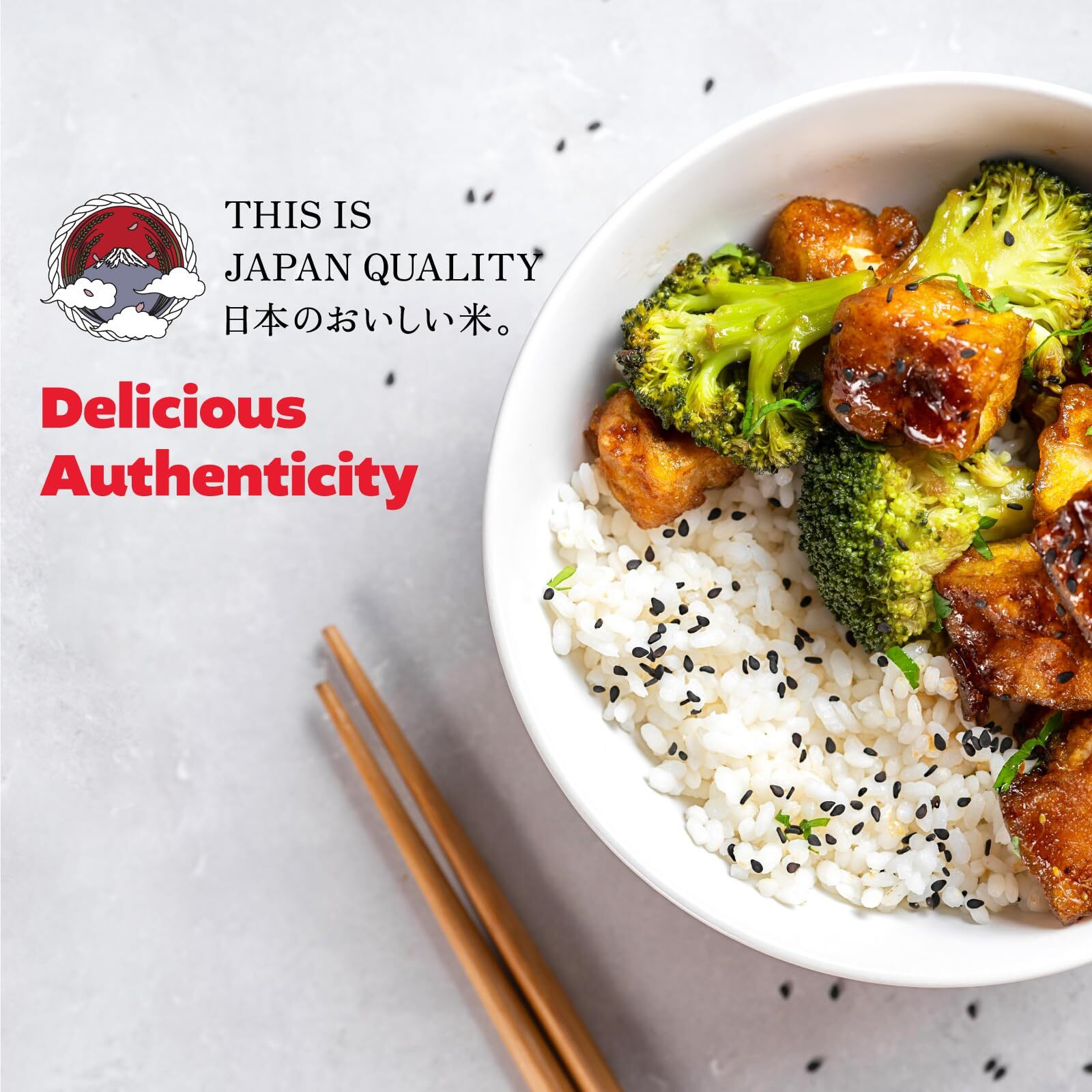 Iris Instant White Sushi Rice (10 Pack), Premium Japanese Short Grain Sticky Rice, Microwave For 80 Seconds (1.2 Minutes), Gluten Free Vegan, Grown Polished And Packed In Japan