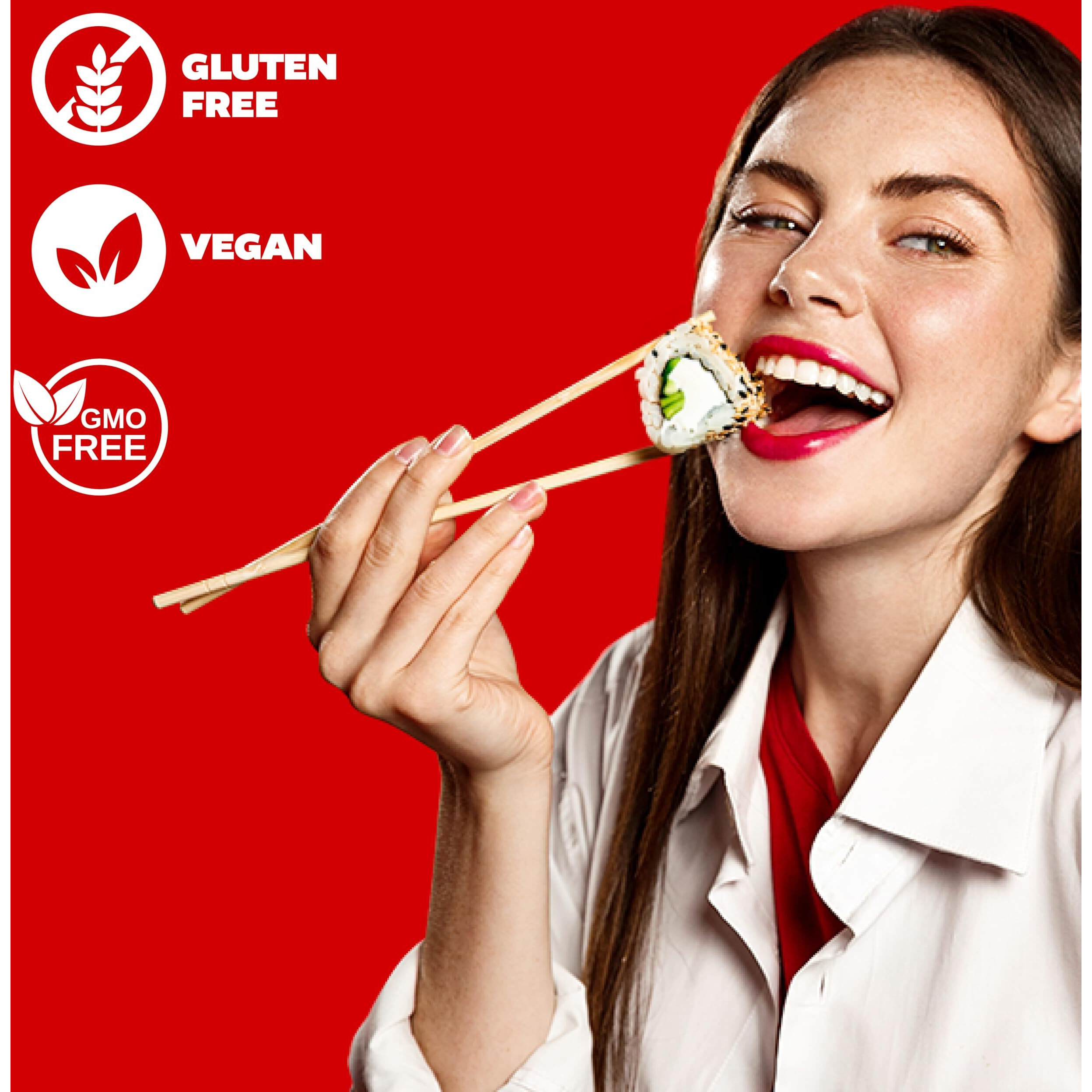 Iris Instant White Sushi Rice (10 Pack), Premium Japanese Short Grain Sticky Rice, Microwave For 80 Seconds (1.2 Minutes), Gluten Free Vegan, Grown Polished And Packed In Japan