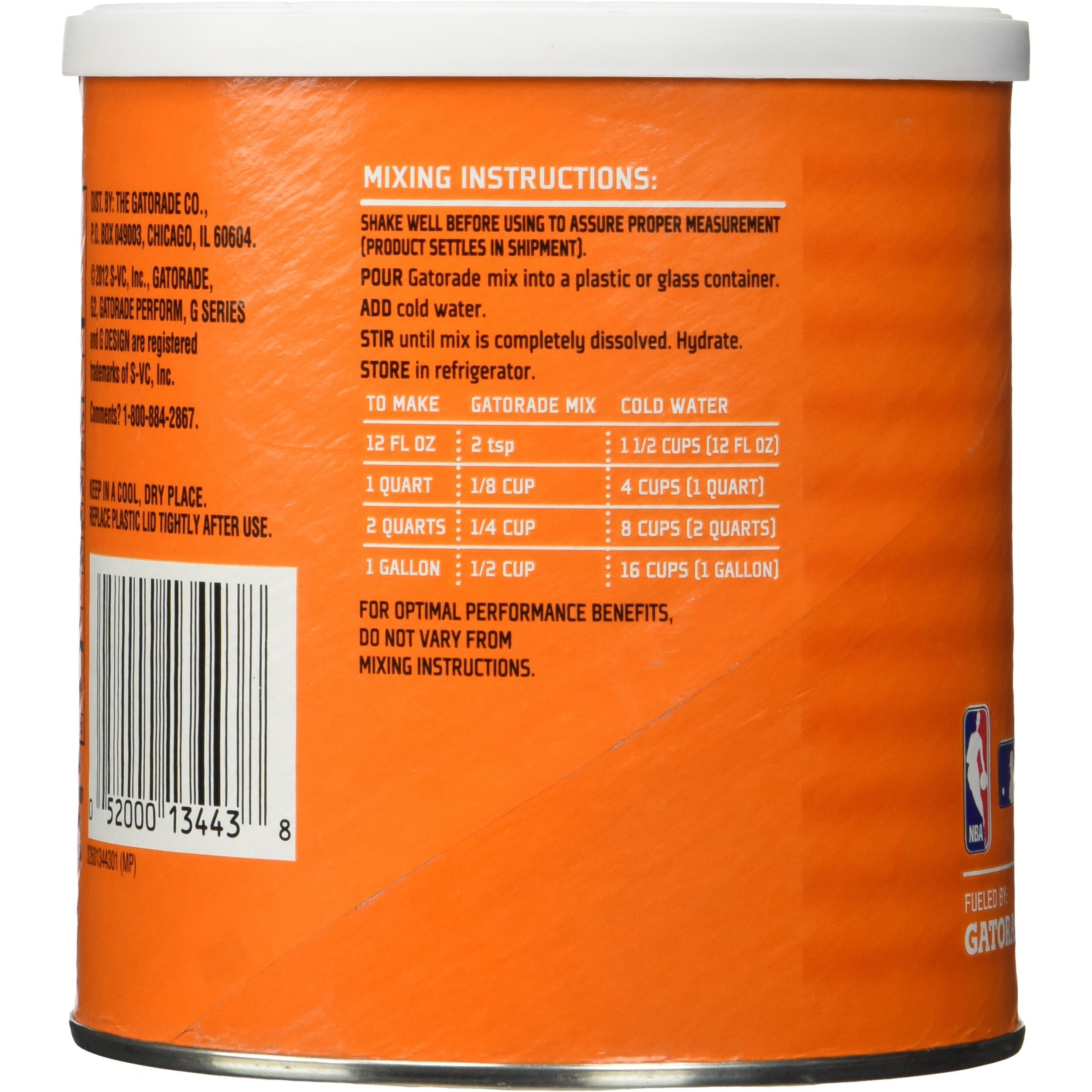 Gatorade Perform G2 02 Perform Thirst Quencher Instant Powder Grape Drink 19.4 Oz. (1 Each)