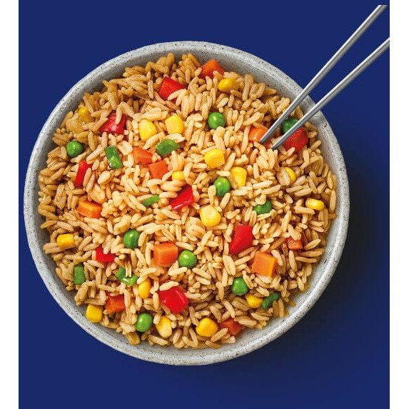 Ben's Original Street Food Fried Rice With Vegetables, Prepared Entr  E, Microwave In 90 Seconds, 9 Oz (Pack Of 6)