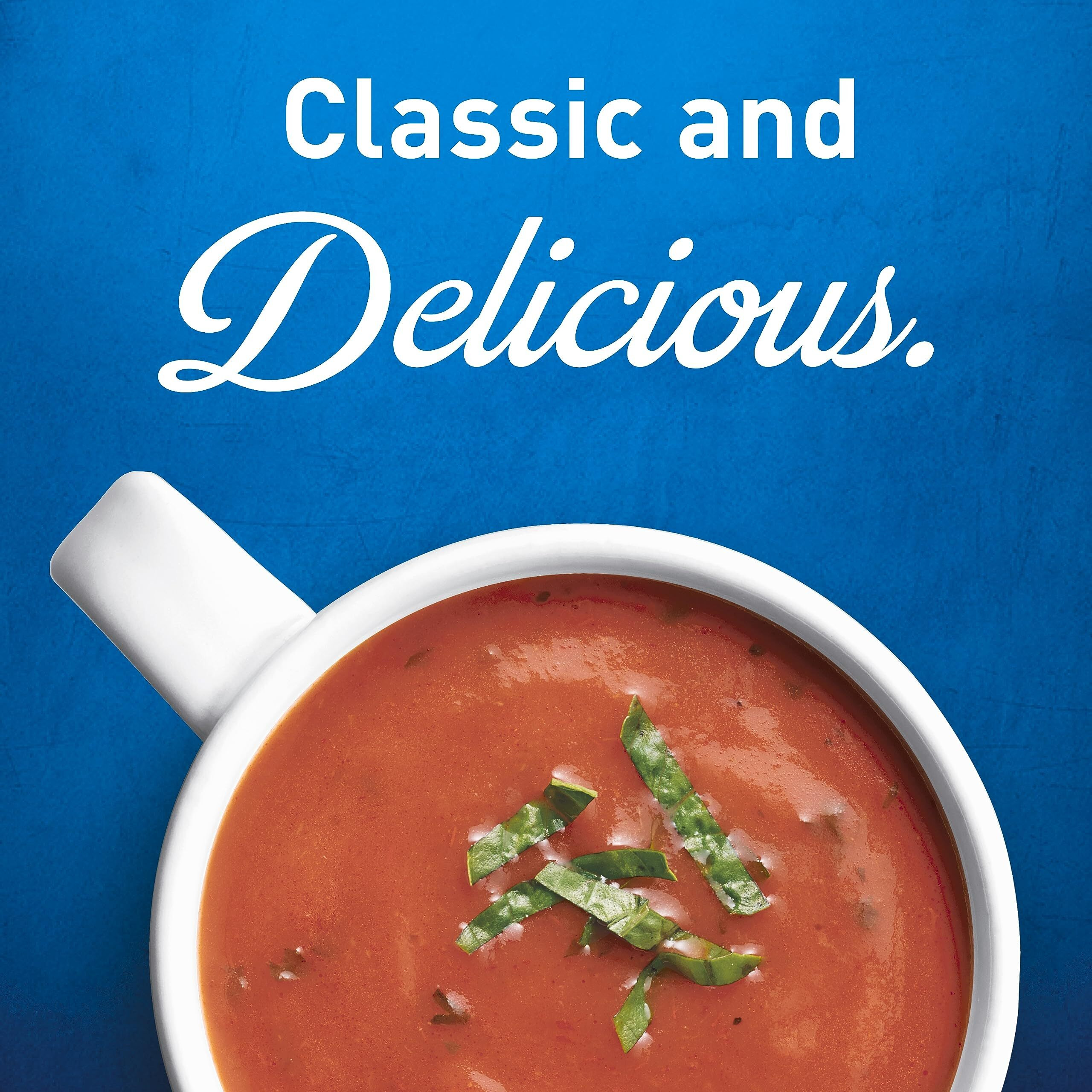 Progresso Tomato Basil Soup, Vegetable Classics Canned Soup, Gluten Free Soup, 19Oz, Pack Of 4