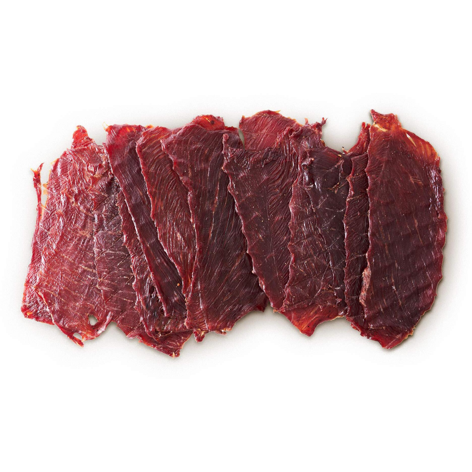 People's Choice Beef Jerky - Classic - Teriyaki - Big Slab - Whole Muscle Premium Cuts - Bulk Jerky Package - Thin Sheets - Low Sodium Low Salt High Protein Meat Snack - 15 Slabs, 1 Bag