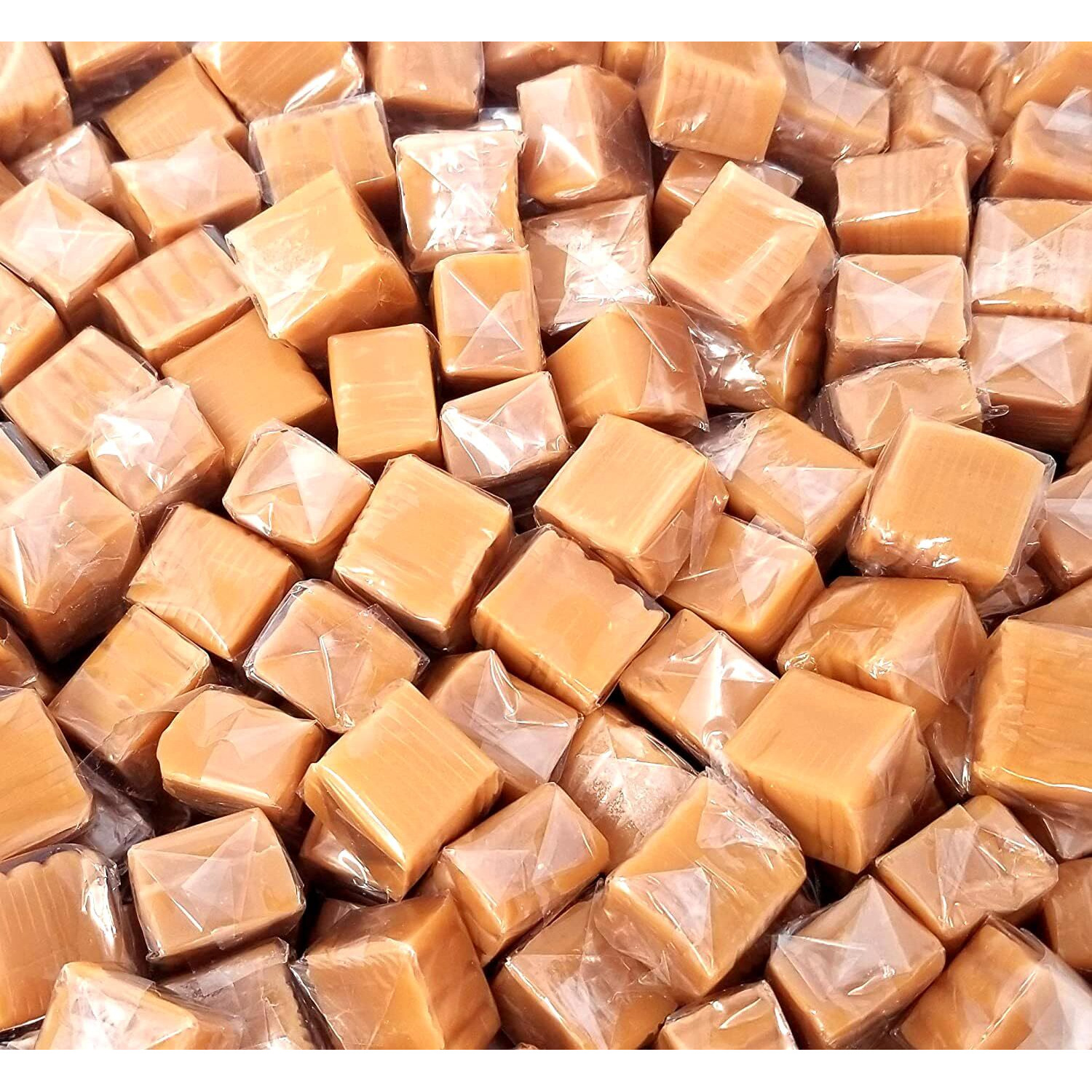 Kraft Caramel Cubes Candy, Individually Wrapped, Bulk Pack 2 Pounds